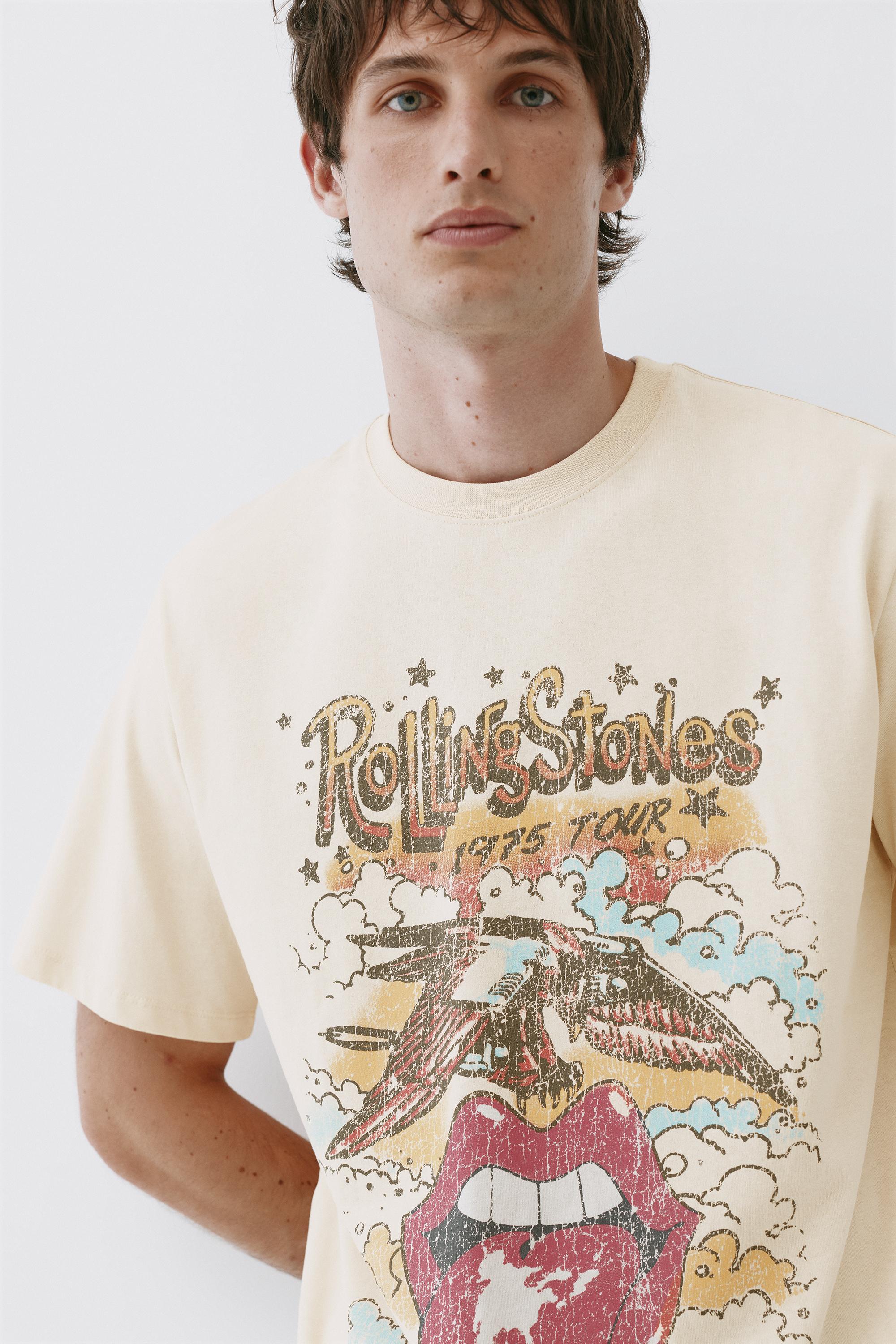 Rolling Stones T-shirt — Off white