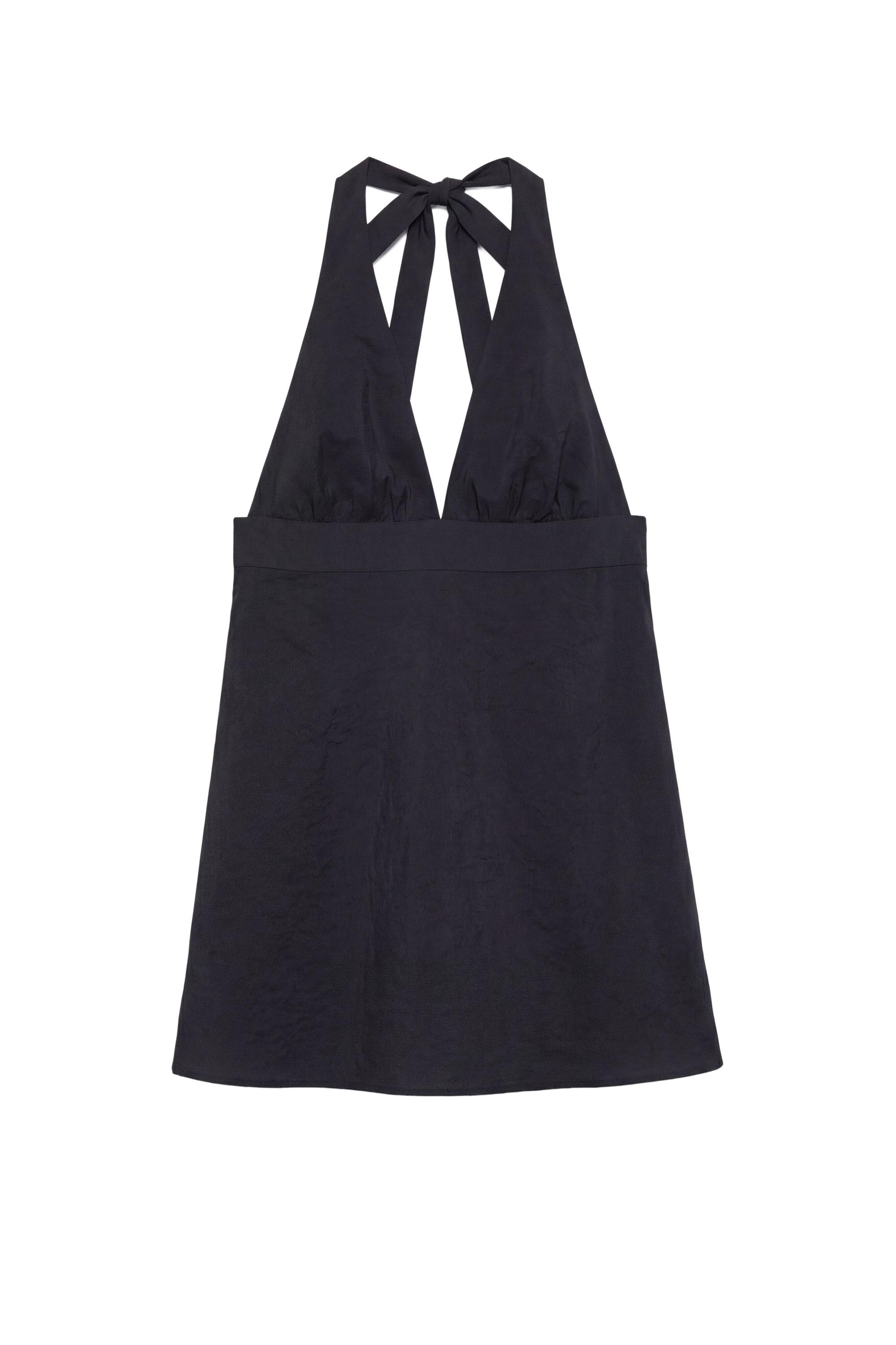 Halter kısa elbise - Görsel 3