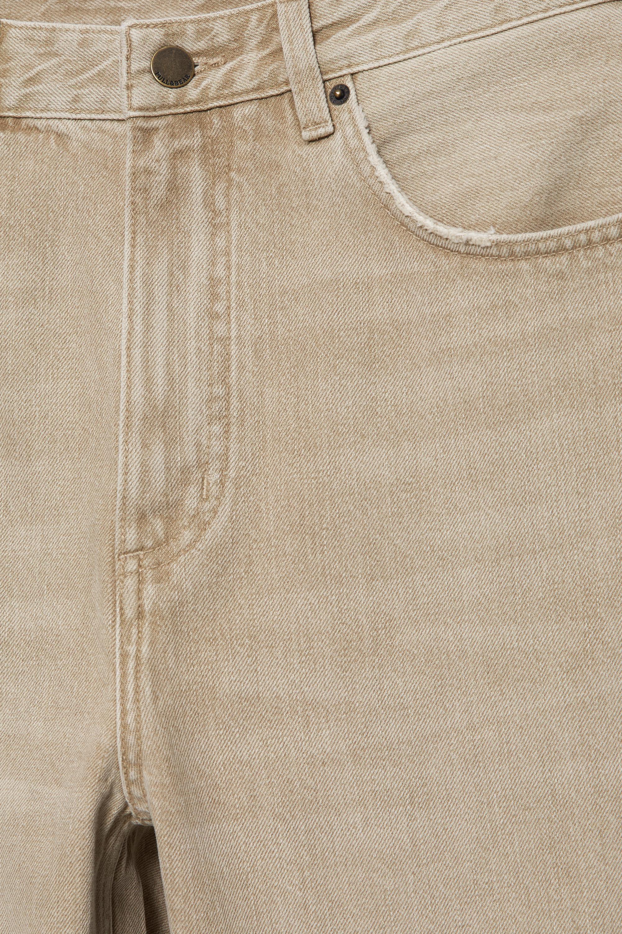 Baggy jeans — Medium ecru