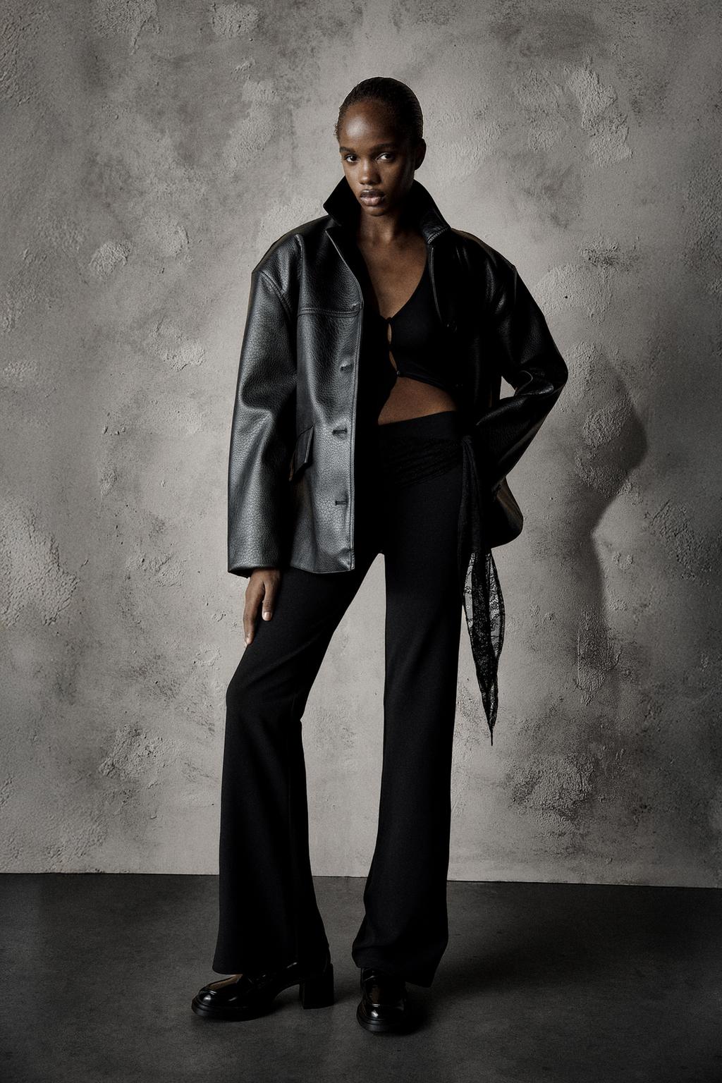 Pantalón pareo encaje PULL&BEAR