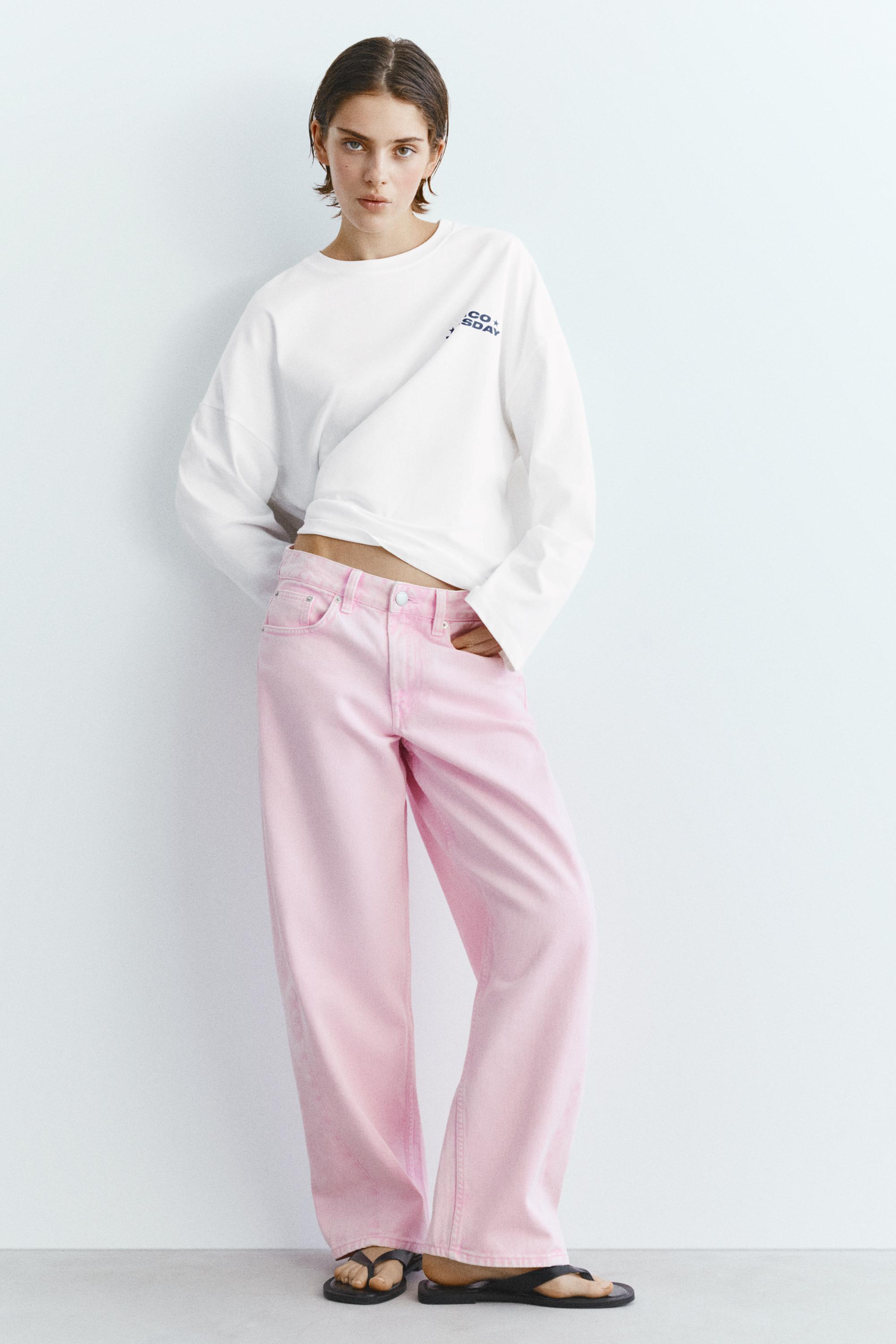 Long sleeve slogan T-shirt — Ice