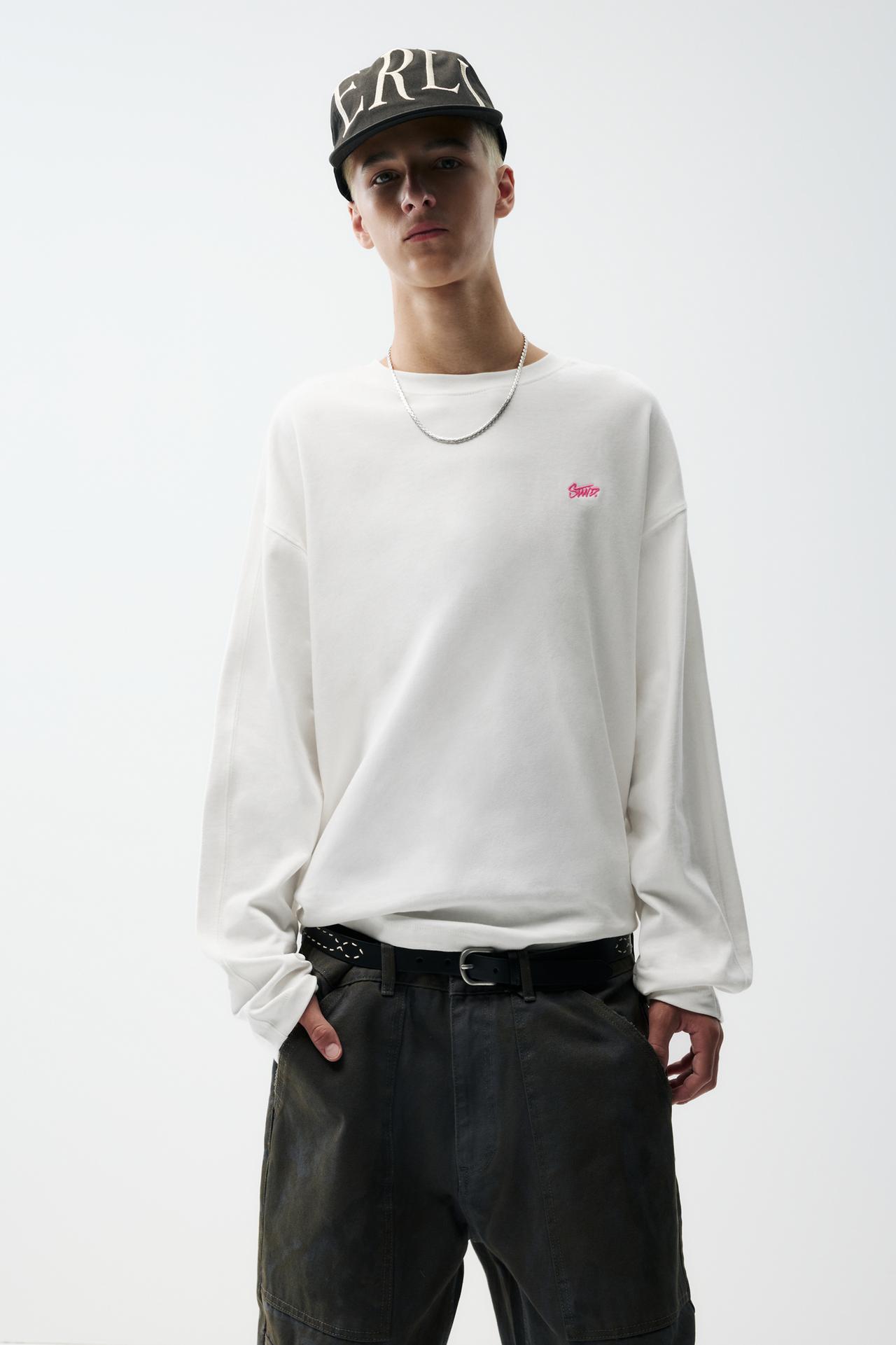 STWD long sleeve T-shirt — Off white