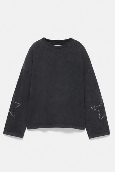 Oversize star T-shirt — Grey 5