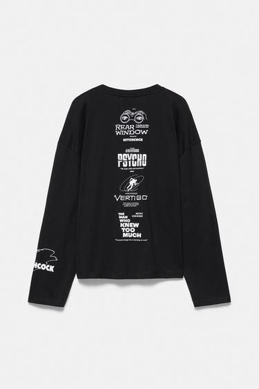 Alfred Hitchcock long sleeve T-shirt — Black 7
