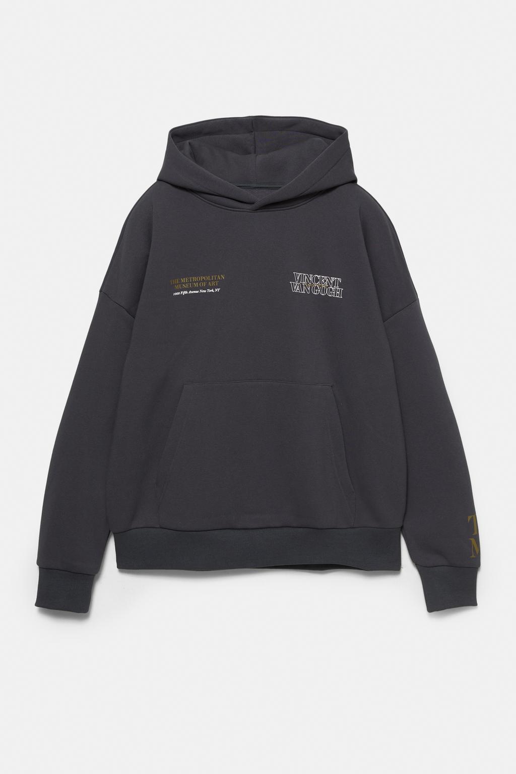 Sudadera capucha Van Gogh PULL&BEAR