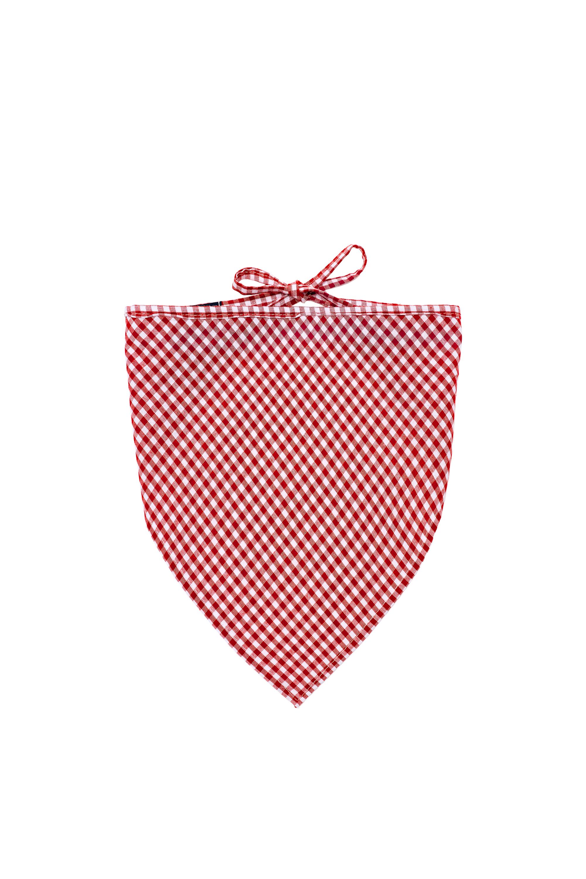 Pötikareli bandana fular - Görsel 3