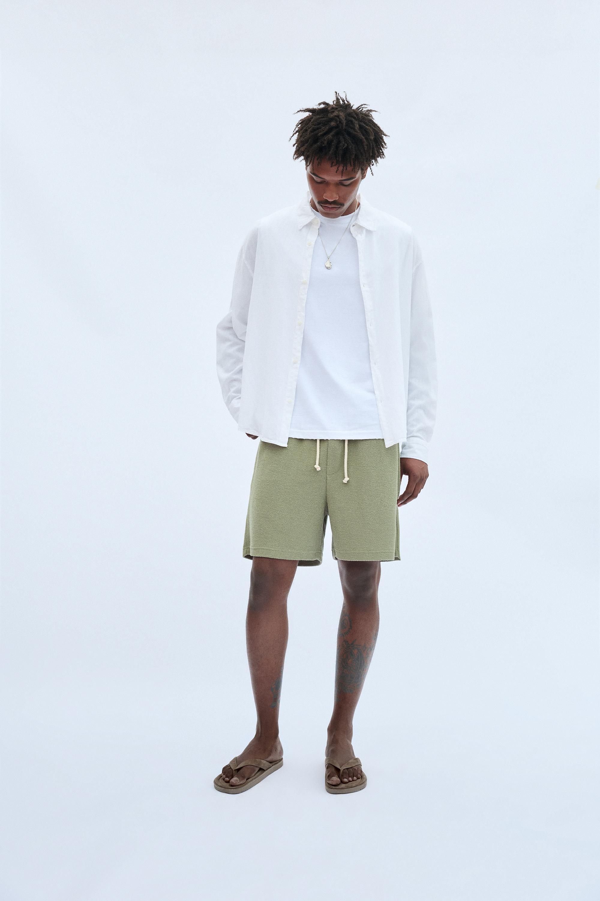 Ibiza jogger shorts — Green
