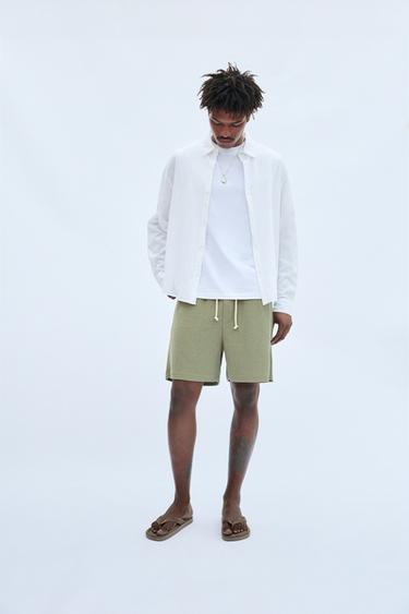 Ibiza jogger shorts — Green 3