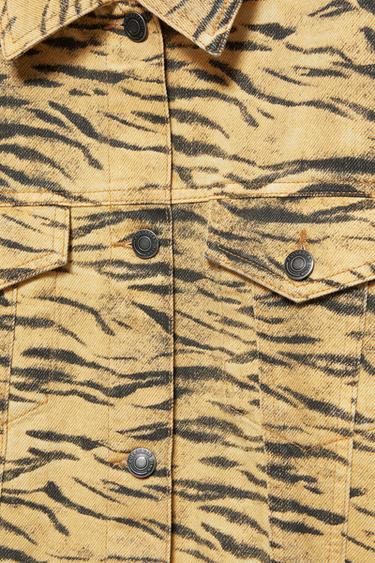 Animal print jacket — Orange 7