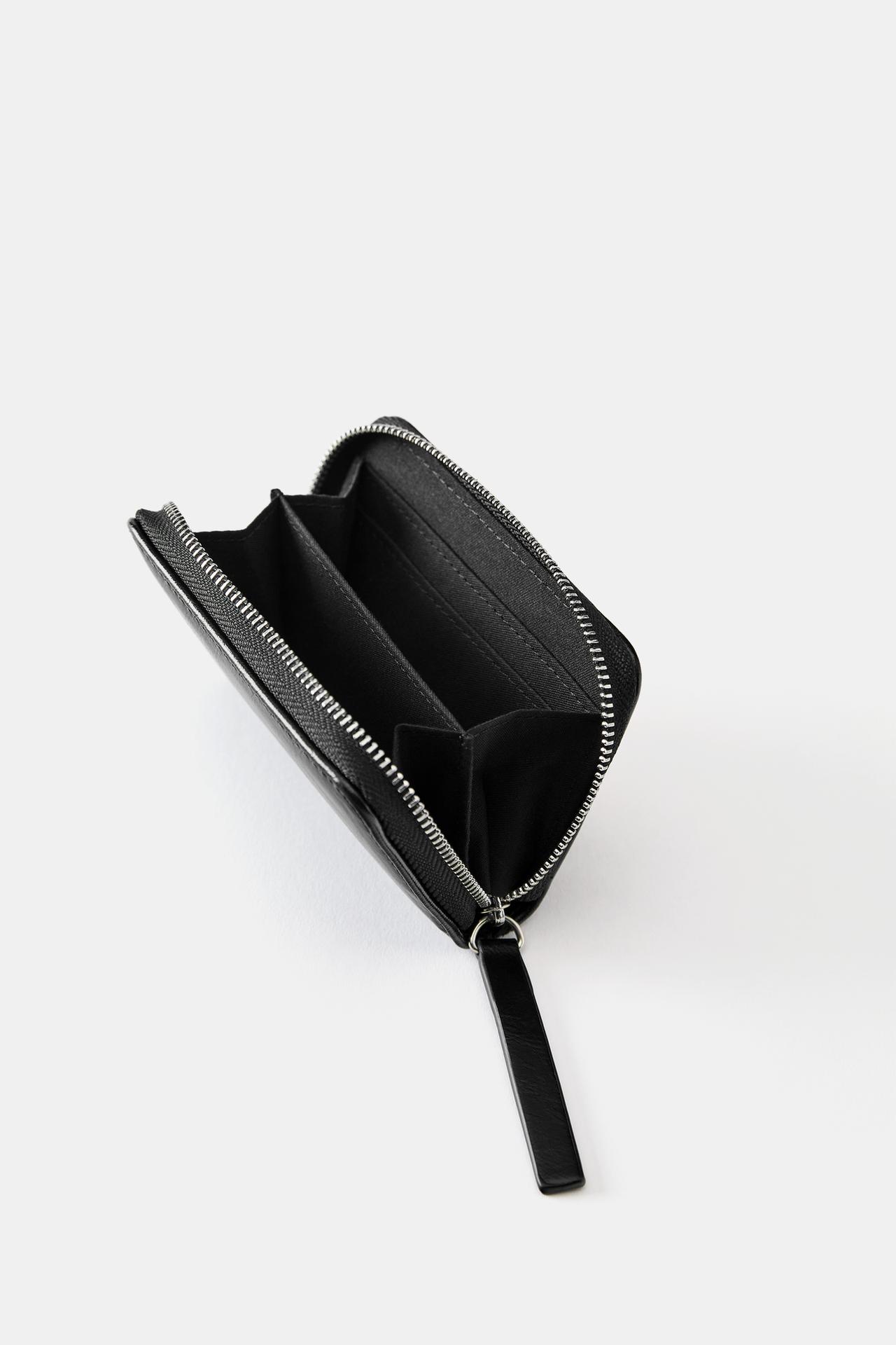 Plain wallet — Black