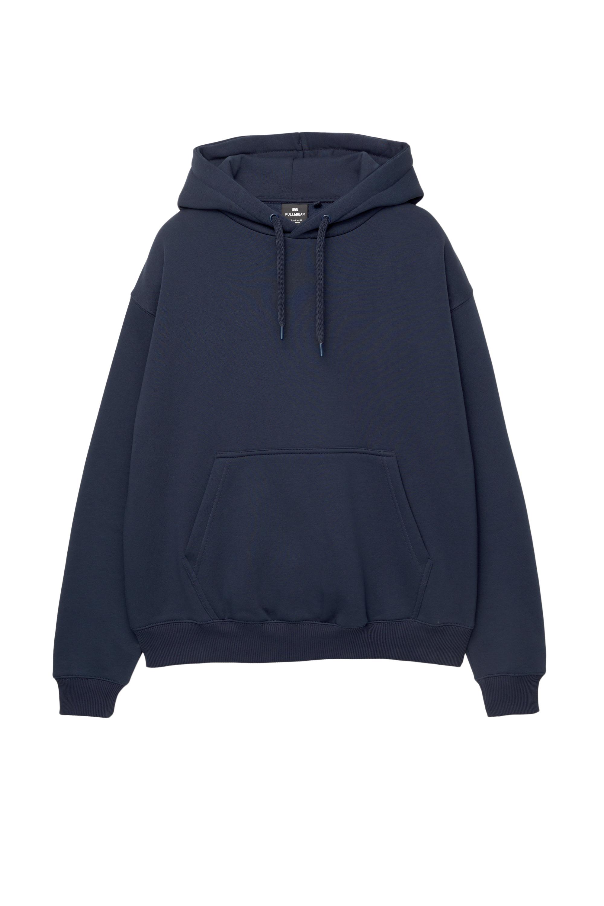 Basic kapüşonlu sweatshirt - Görsel 83