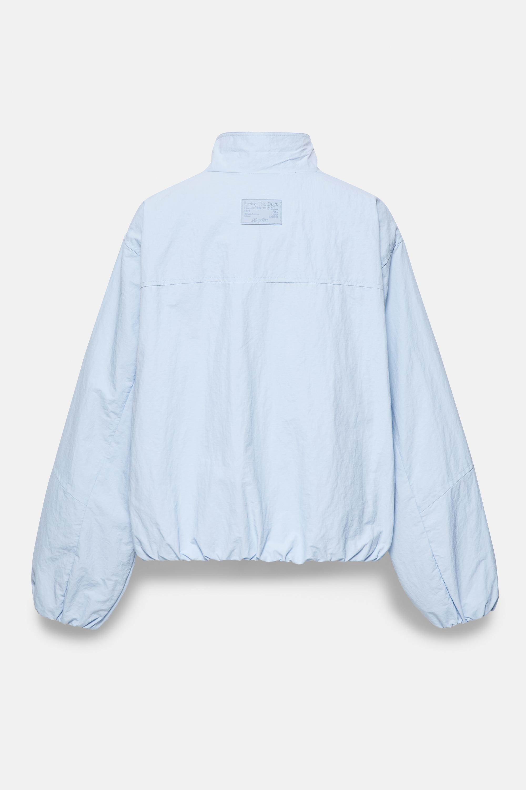 Lightweight bomber jacket — Pastel blue