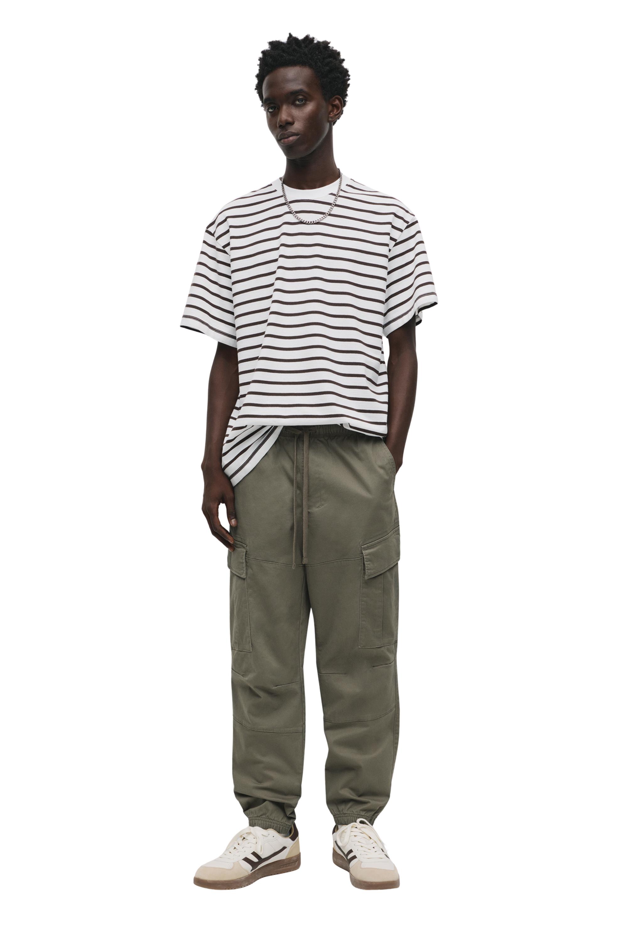 Cargo jogger trousers — Khaki