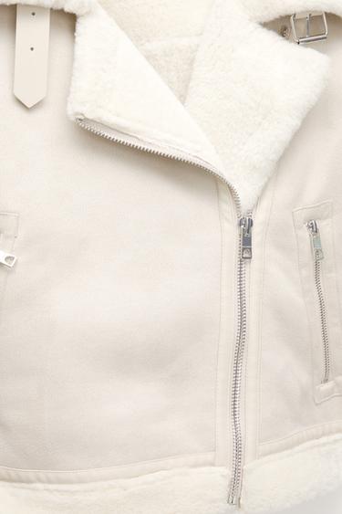 Short Reversible Jacket — Ecru 3