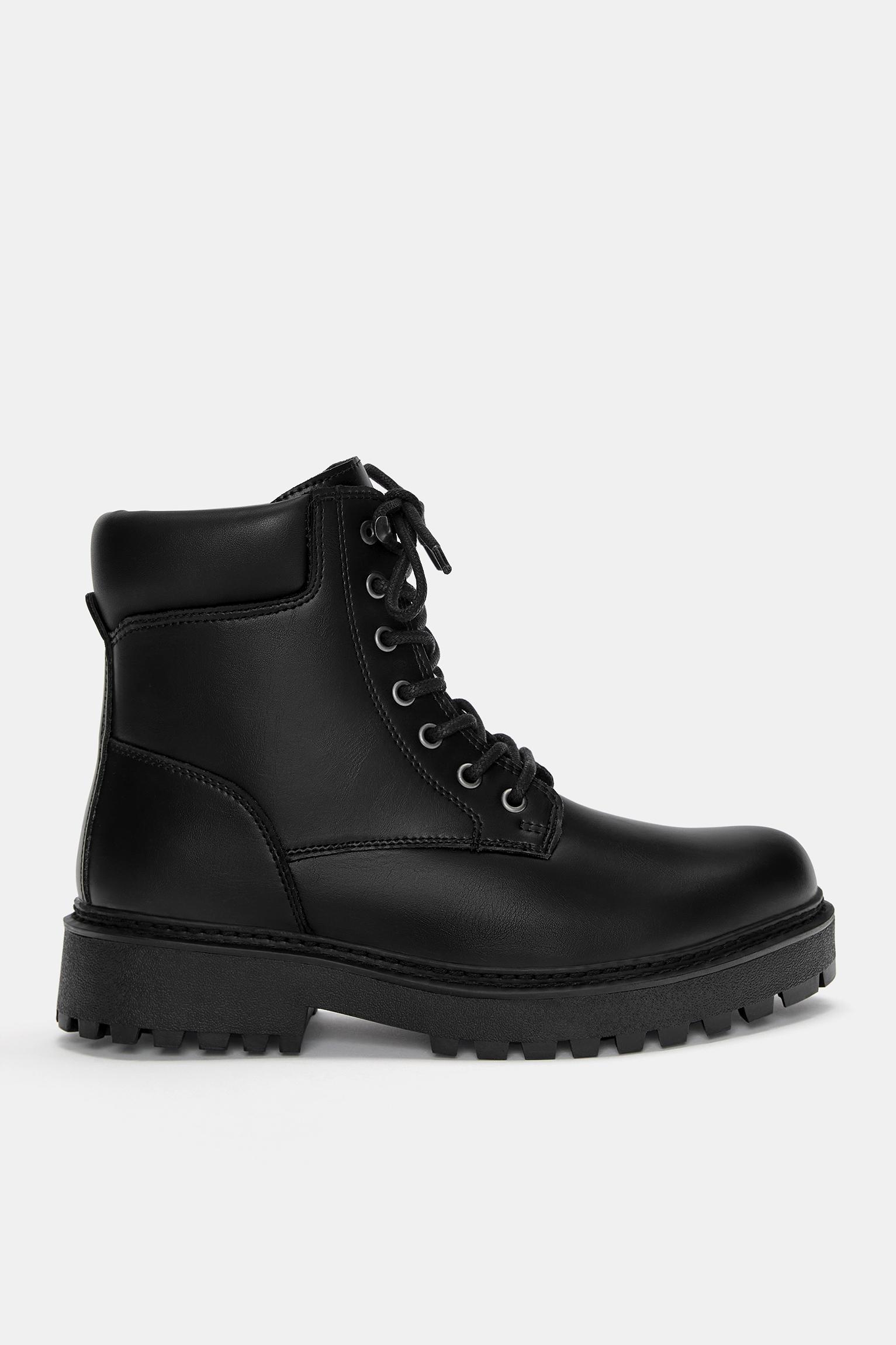 Pull and bear lace up boots hotsell