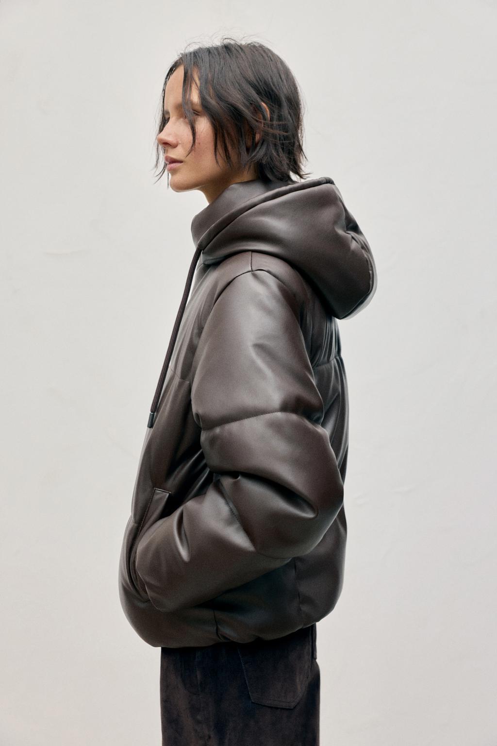 Steppjacke aus Kunstleder PULL&BEAR - Main Image