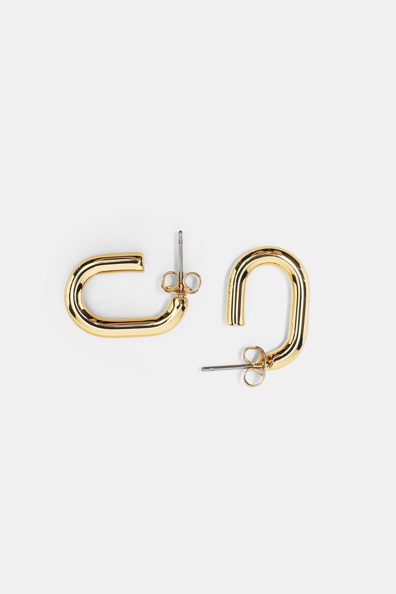 Pack of 6 chain ear cuff earrings — Gold
