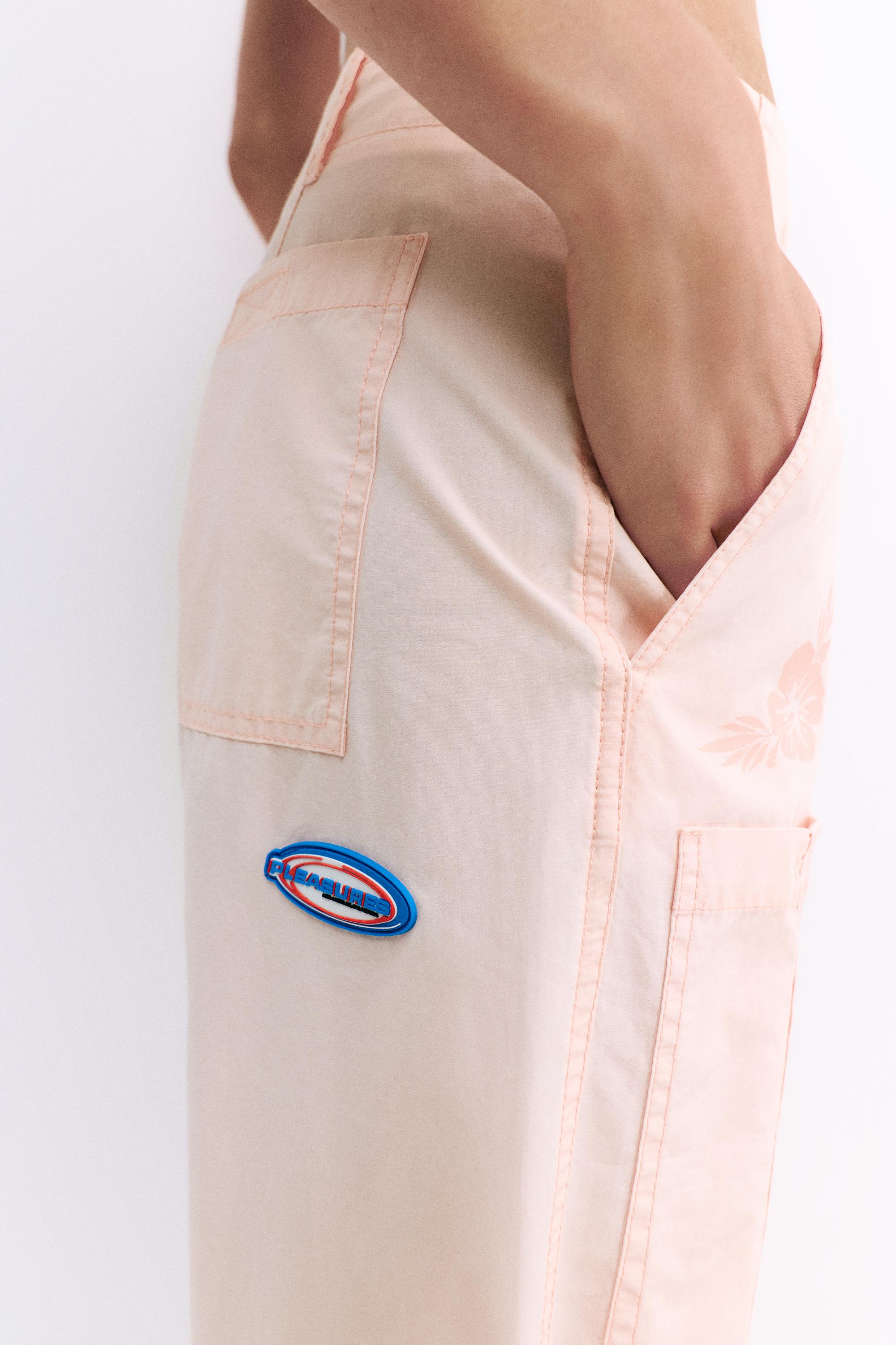 Pleasures x STWD Cargo Trousers — Pink