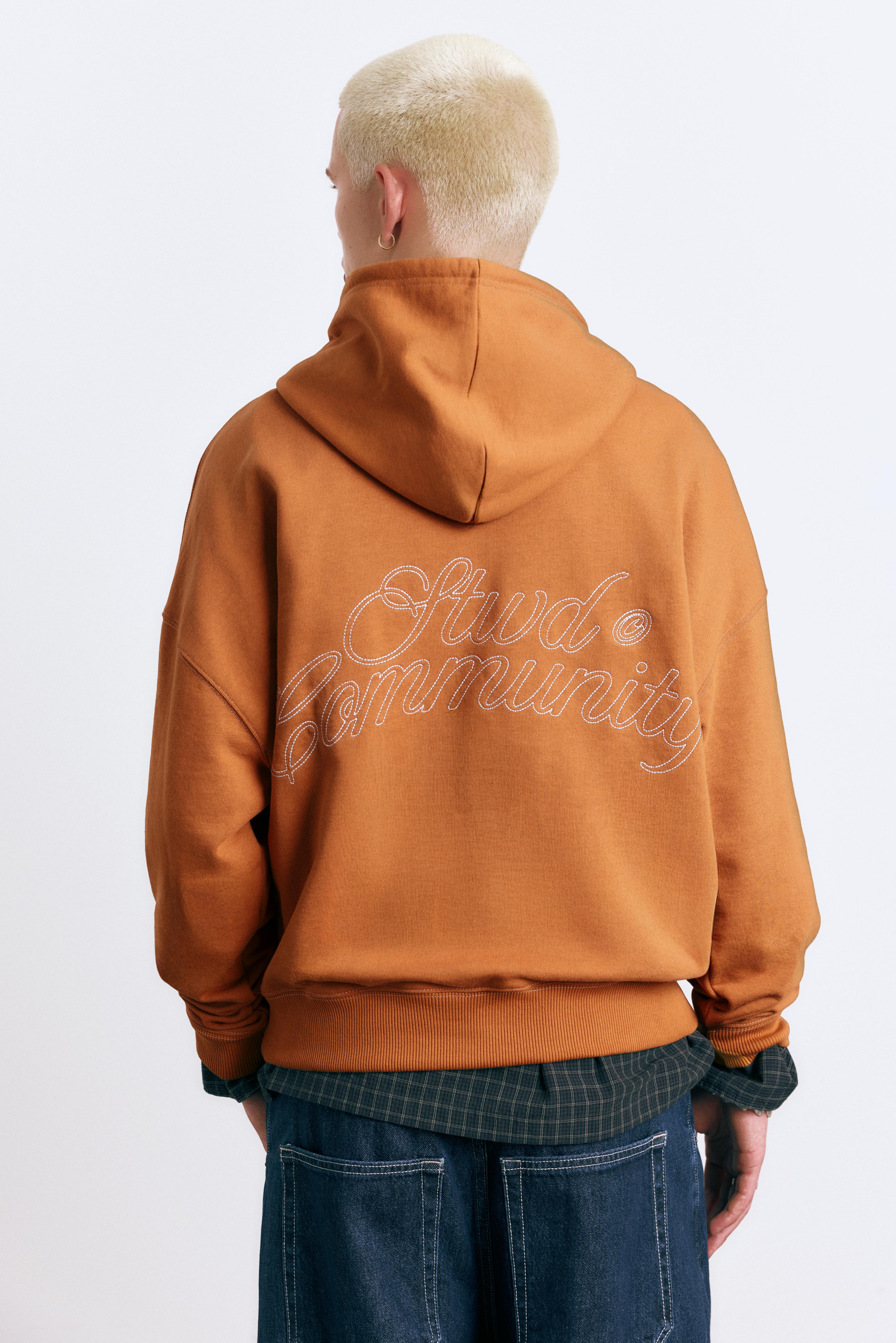 STWD star hoodie — Mustard