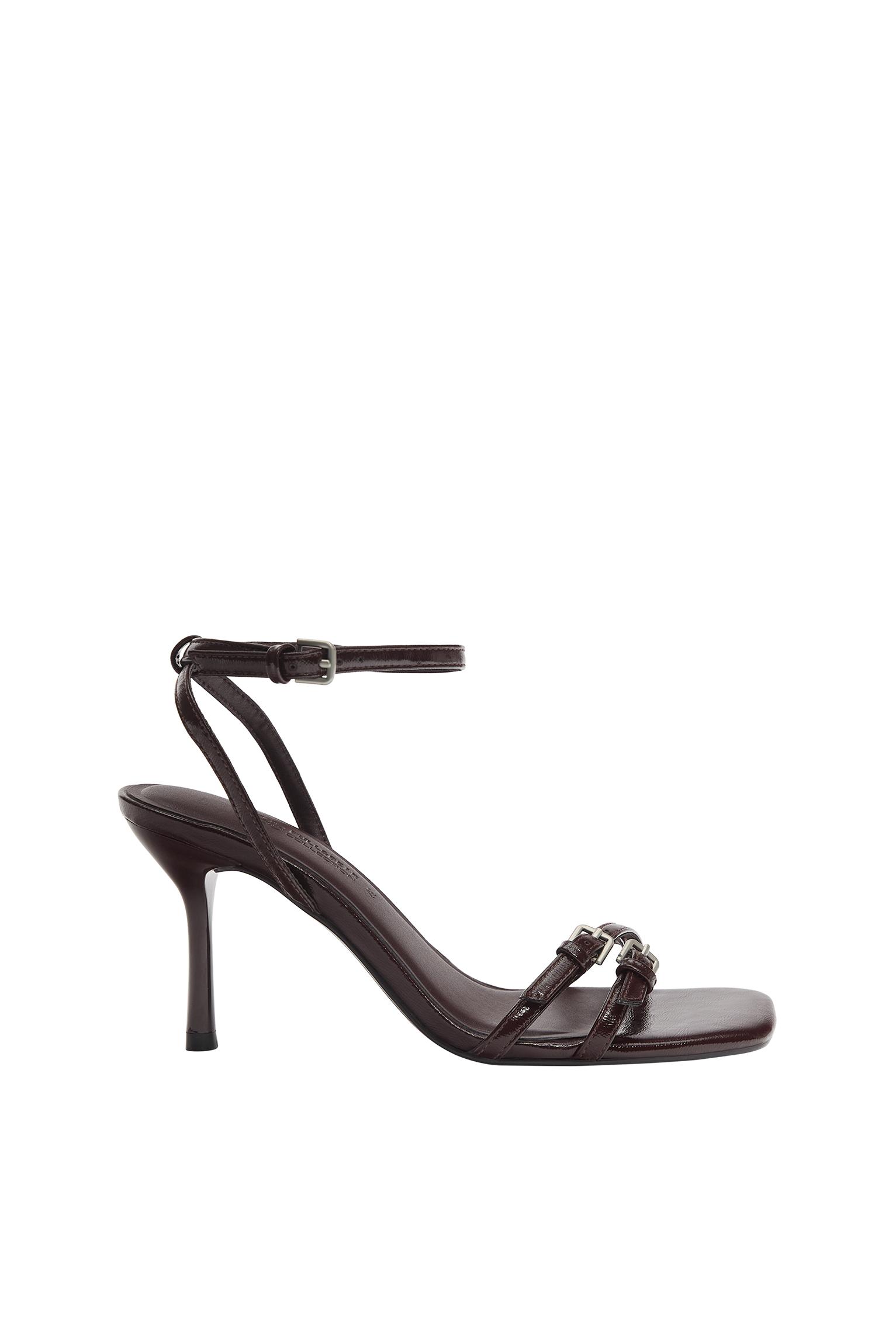 Tokalı topuklu sandalet - Görsel 12