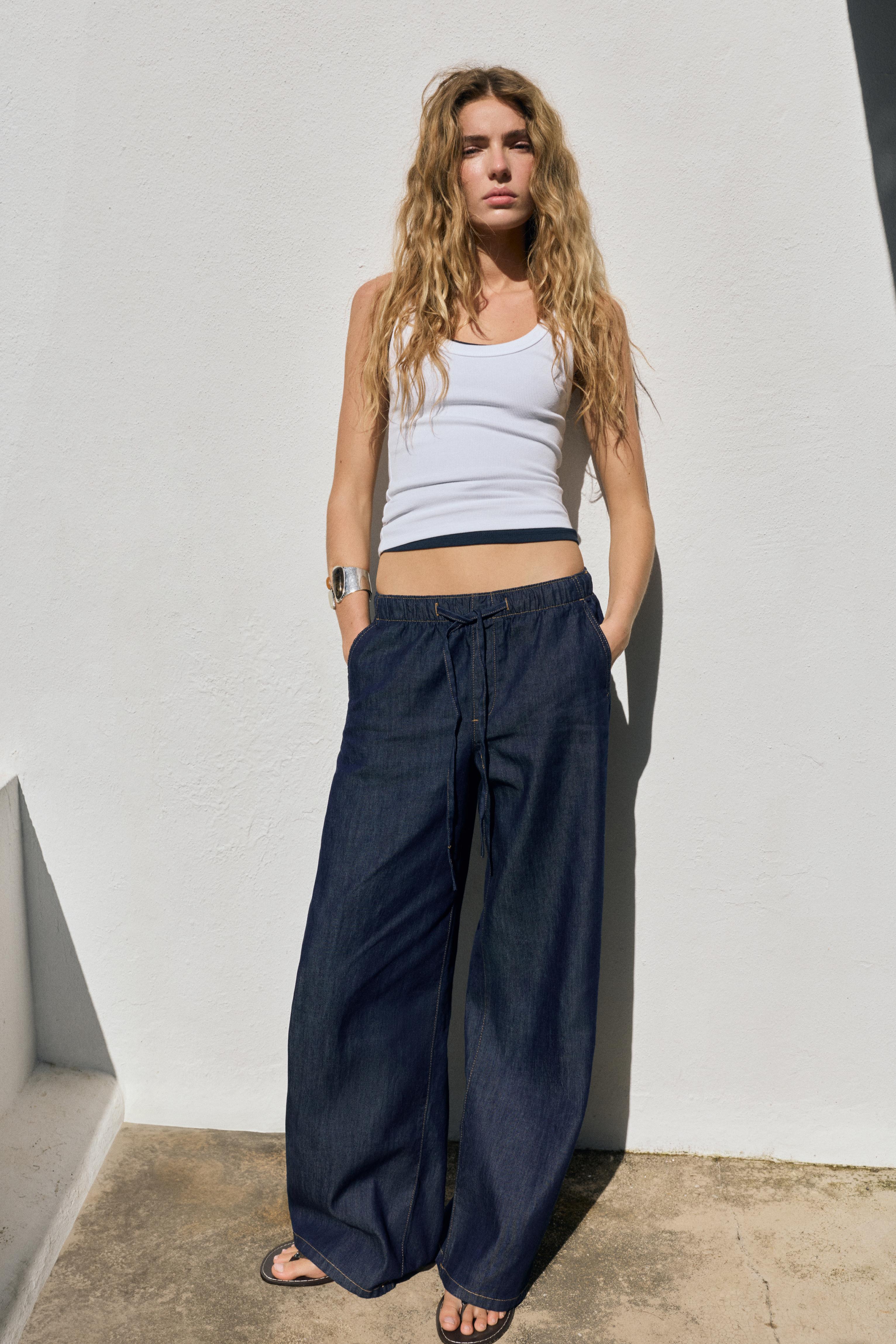 Düşük bel jogger jean - Görsel 56