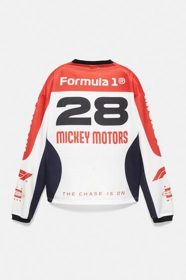 Disney x F1 long sleeve T-shirt — Off white 8