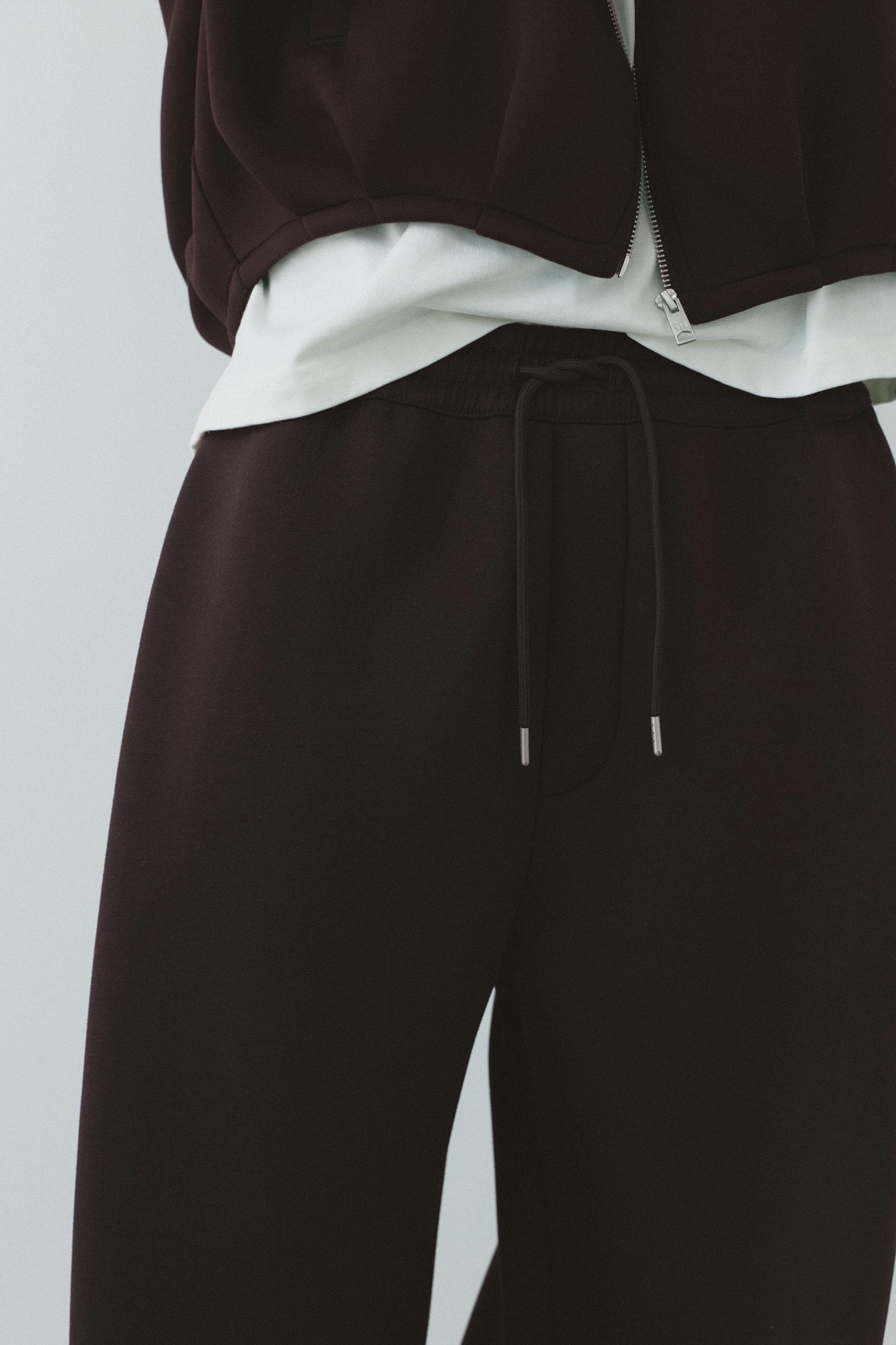 Relaxed fit sweatpants — Brown