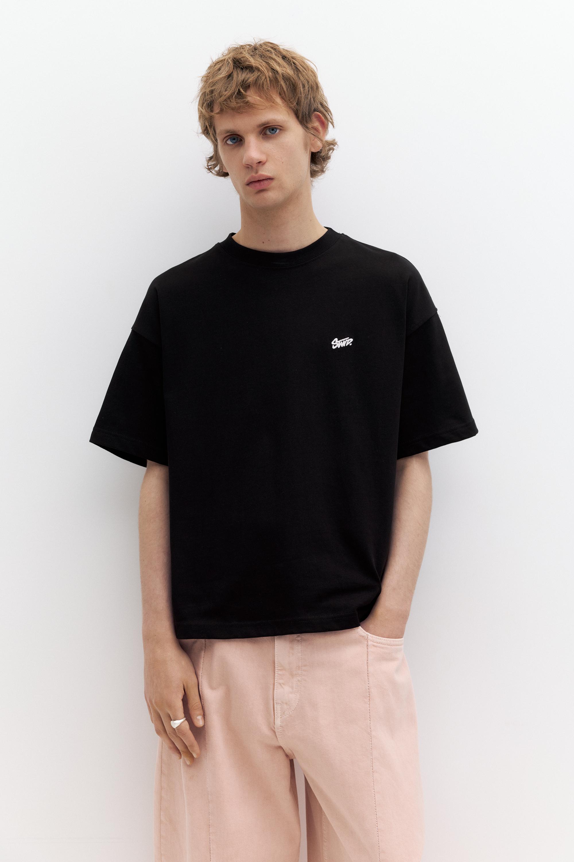 STWD logolu salaş t-shirt - Görsel 64