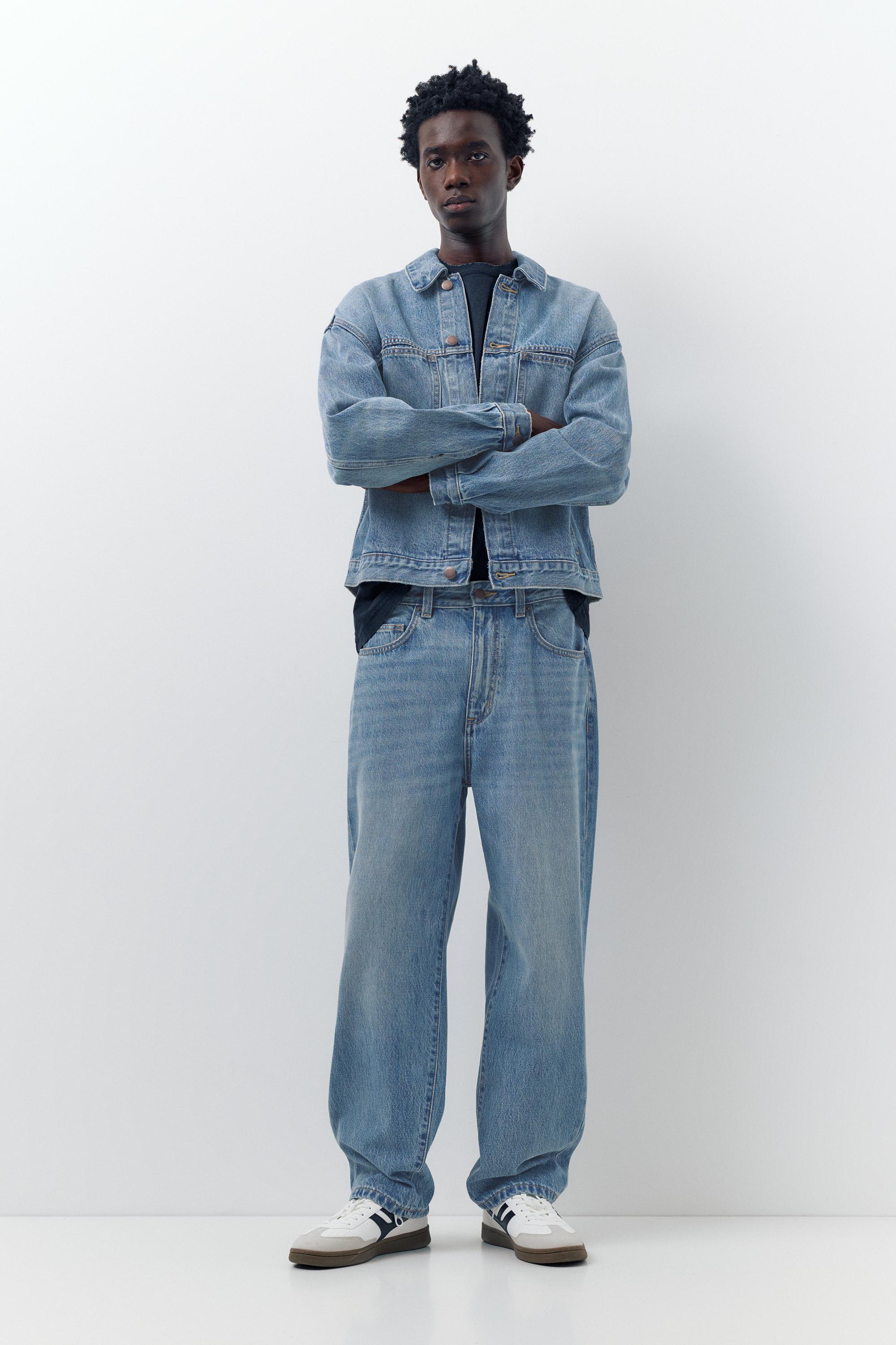 Baggy jeans — Medium blue