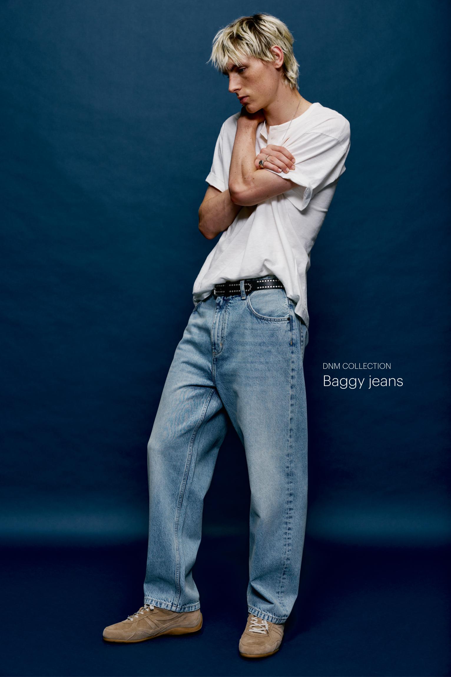 Baggy jeans — Pale indigo