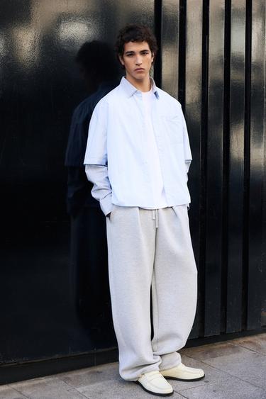 Suede contrast loafers — 1-129 2