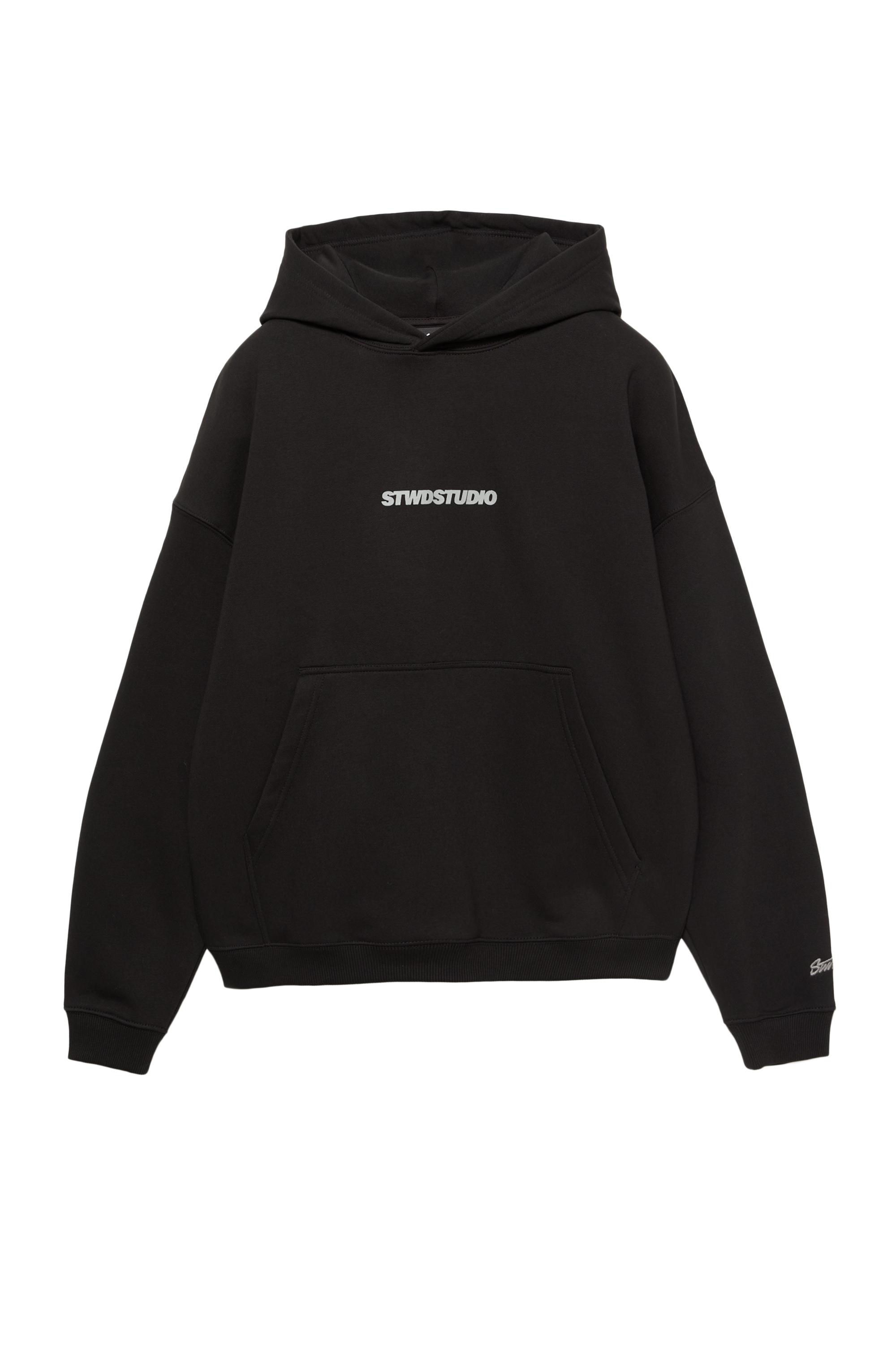 STWD Studio kapüşonlu sweatshirt - Görsel 4