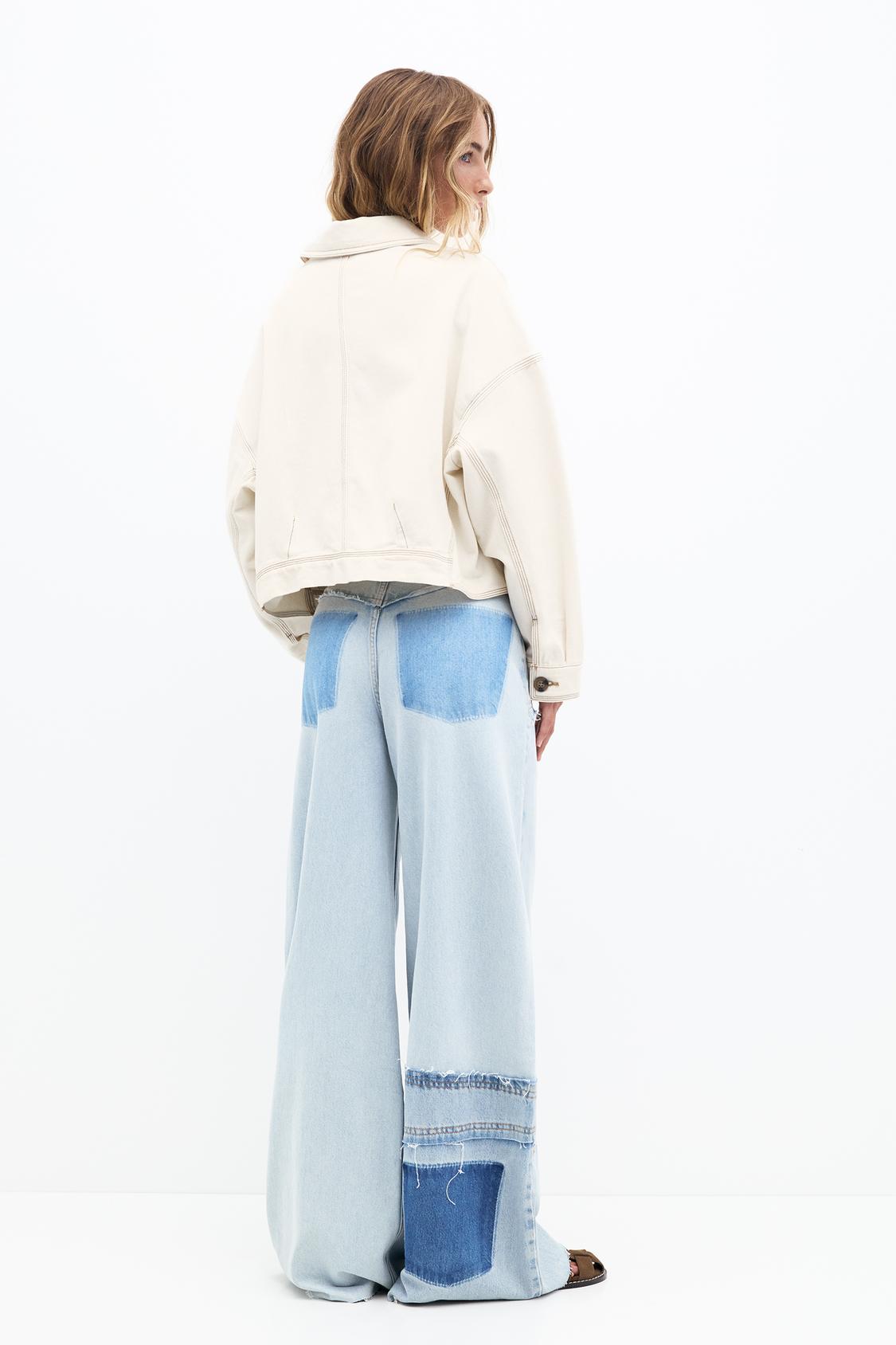 Lightweight jacket with topstitching - PULL&BEAR 