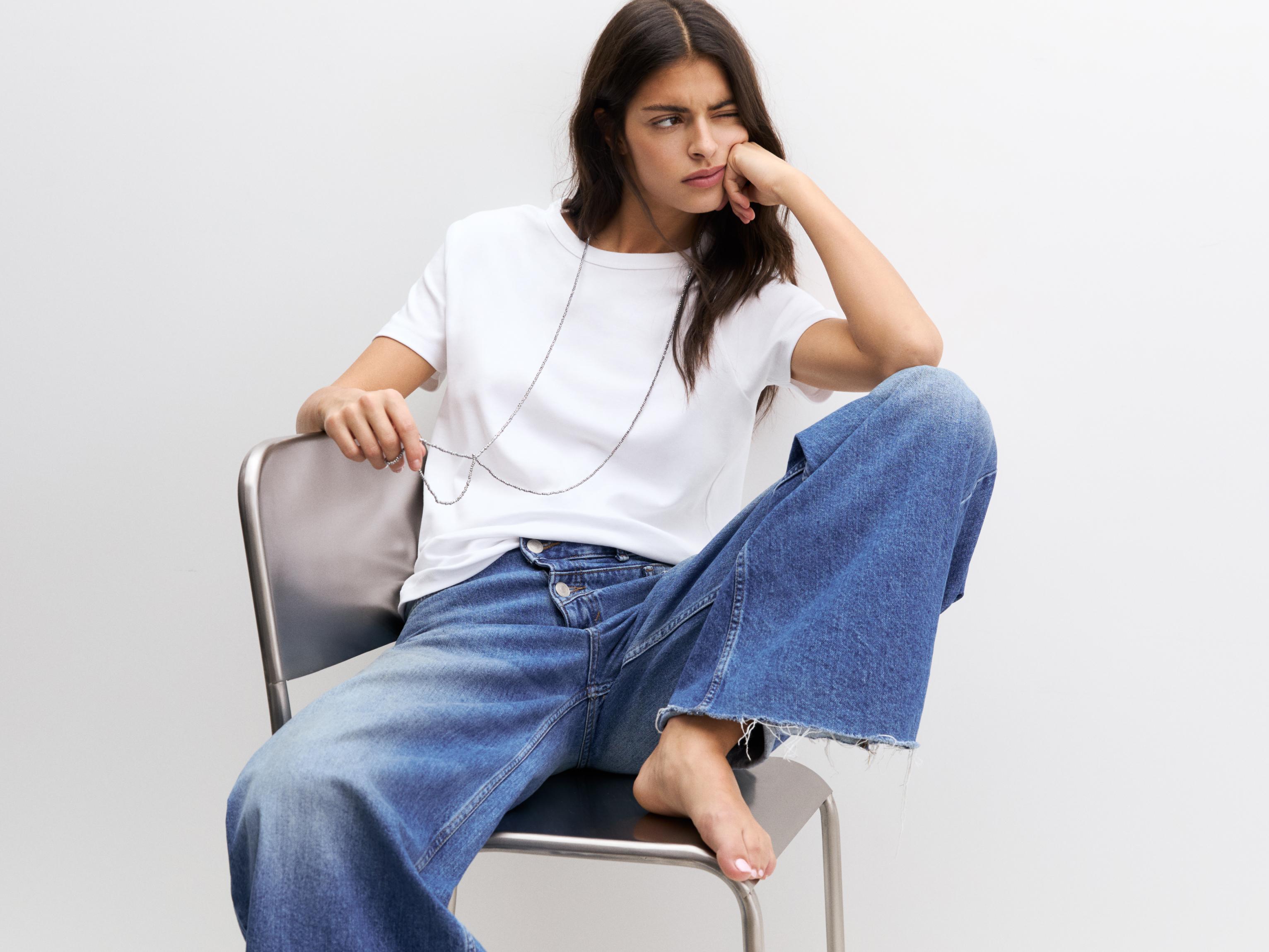Basic short sleeve T-shirt — White