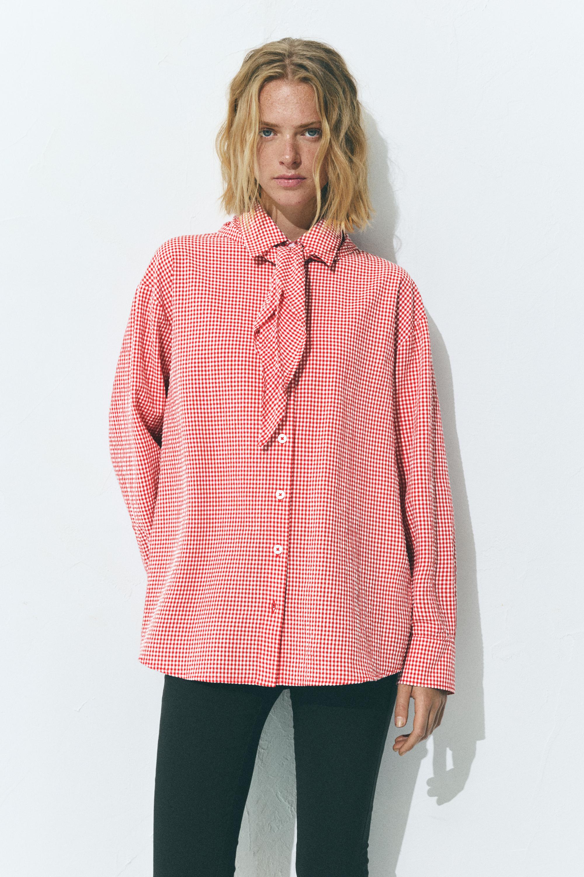 Pötikareli bandana gömlek