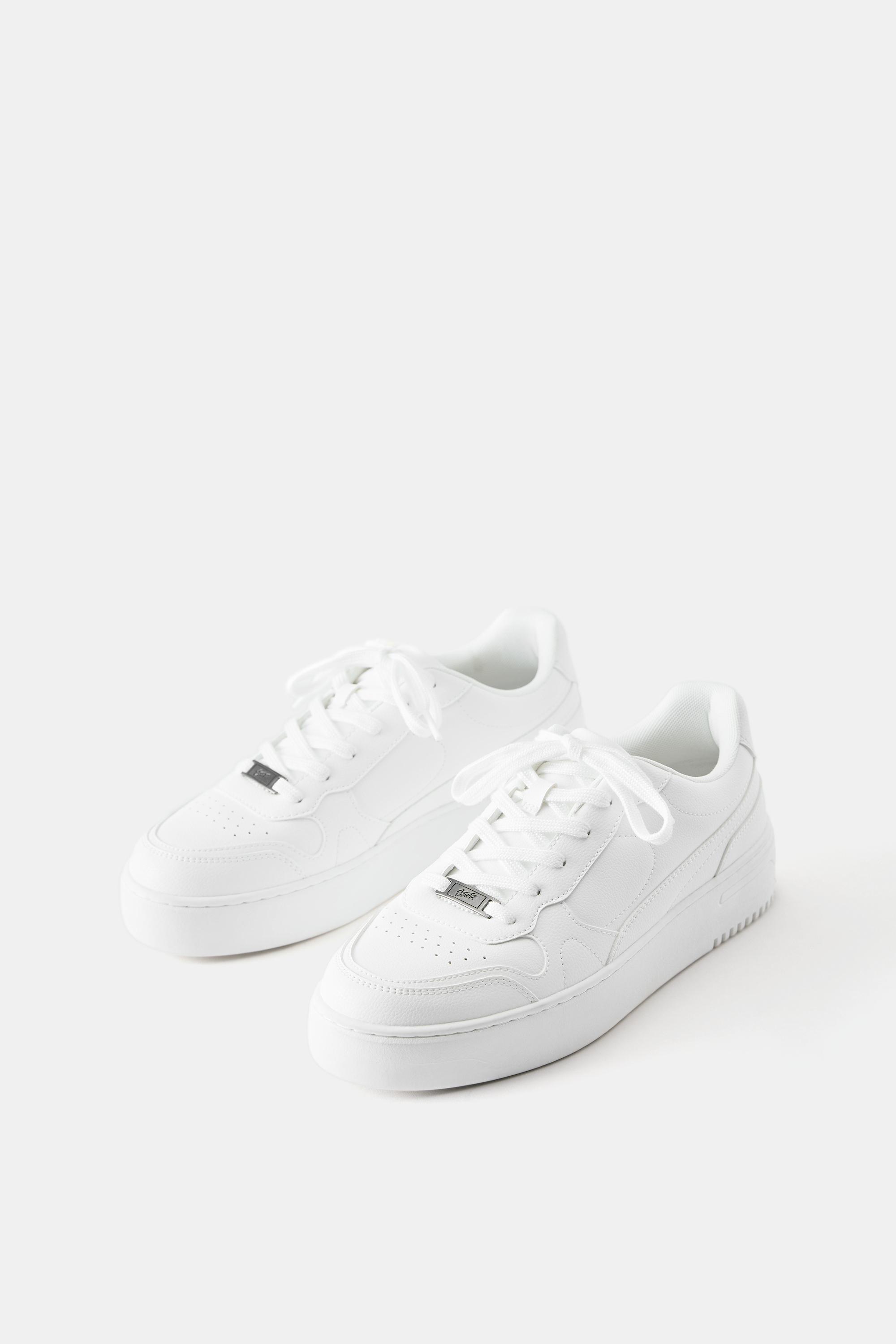 Chunky trainers — White (alternate view)