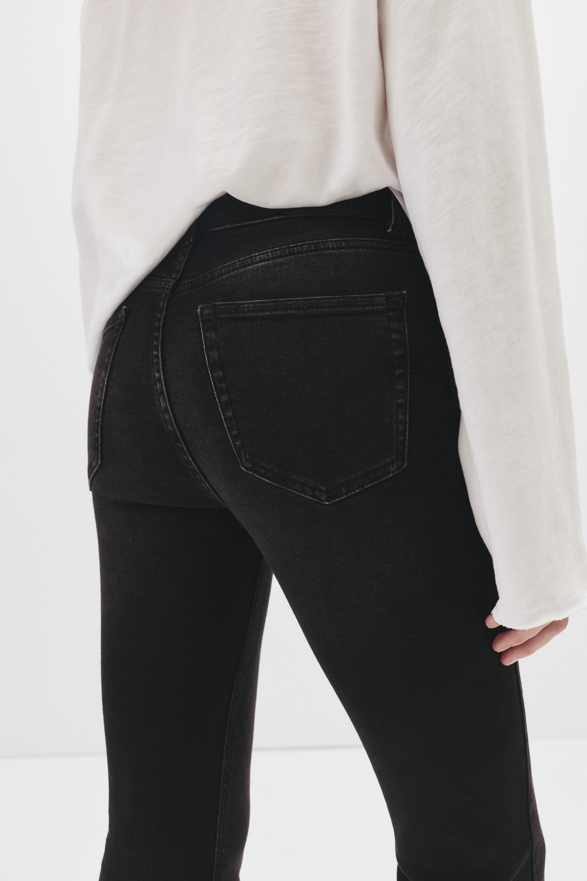 Yüksek bel çan paça jean - Görsel 24