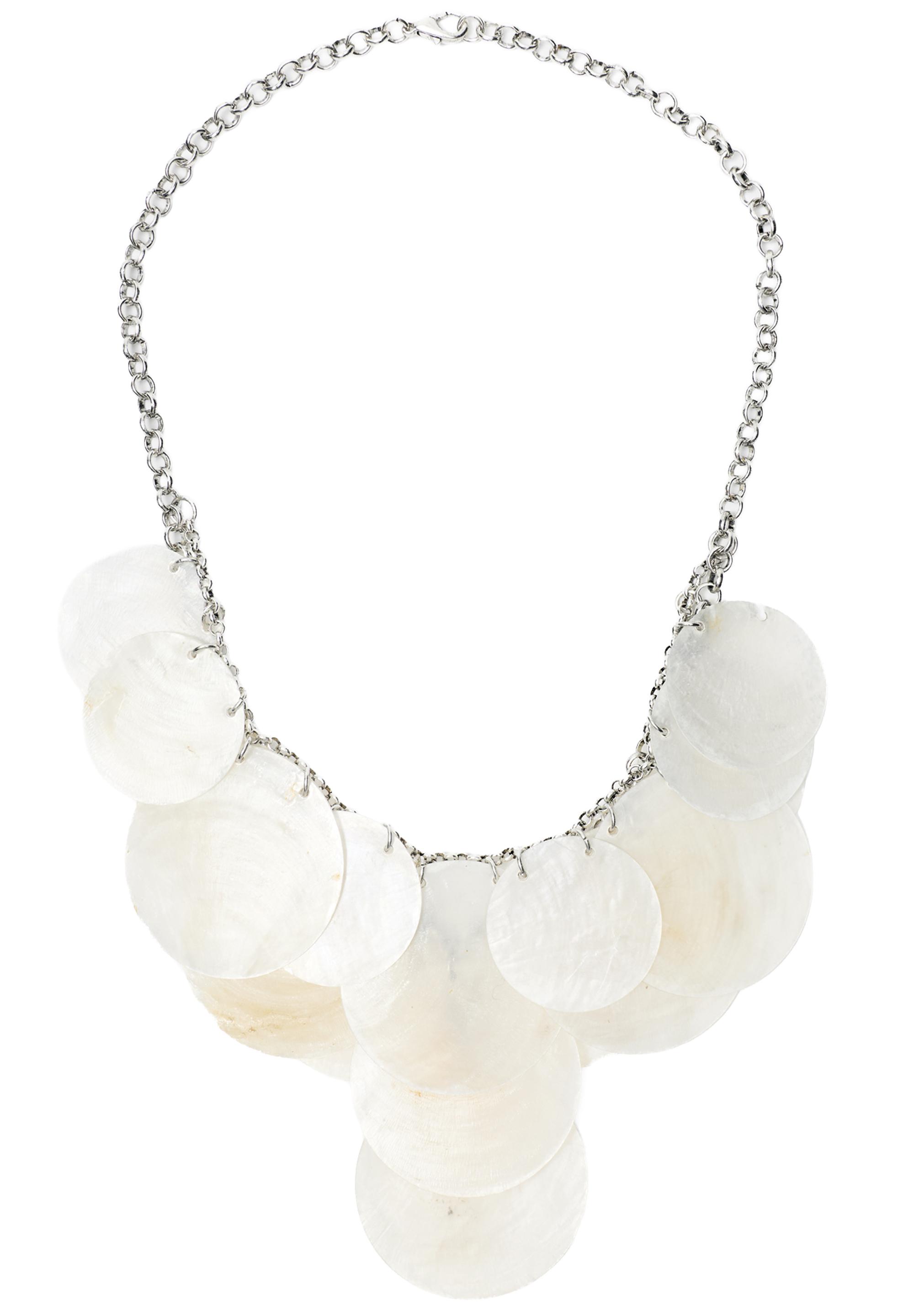 Mother-of-pearl-effect necklace — Ice