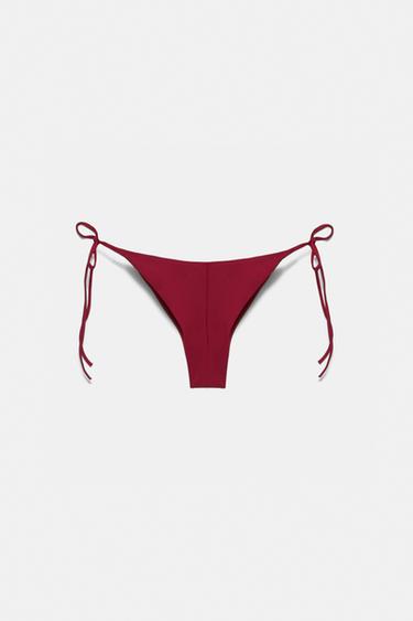 Draped bikini bottoms — Maroon 4