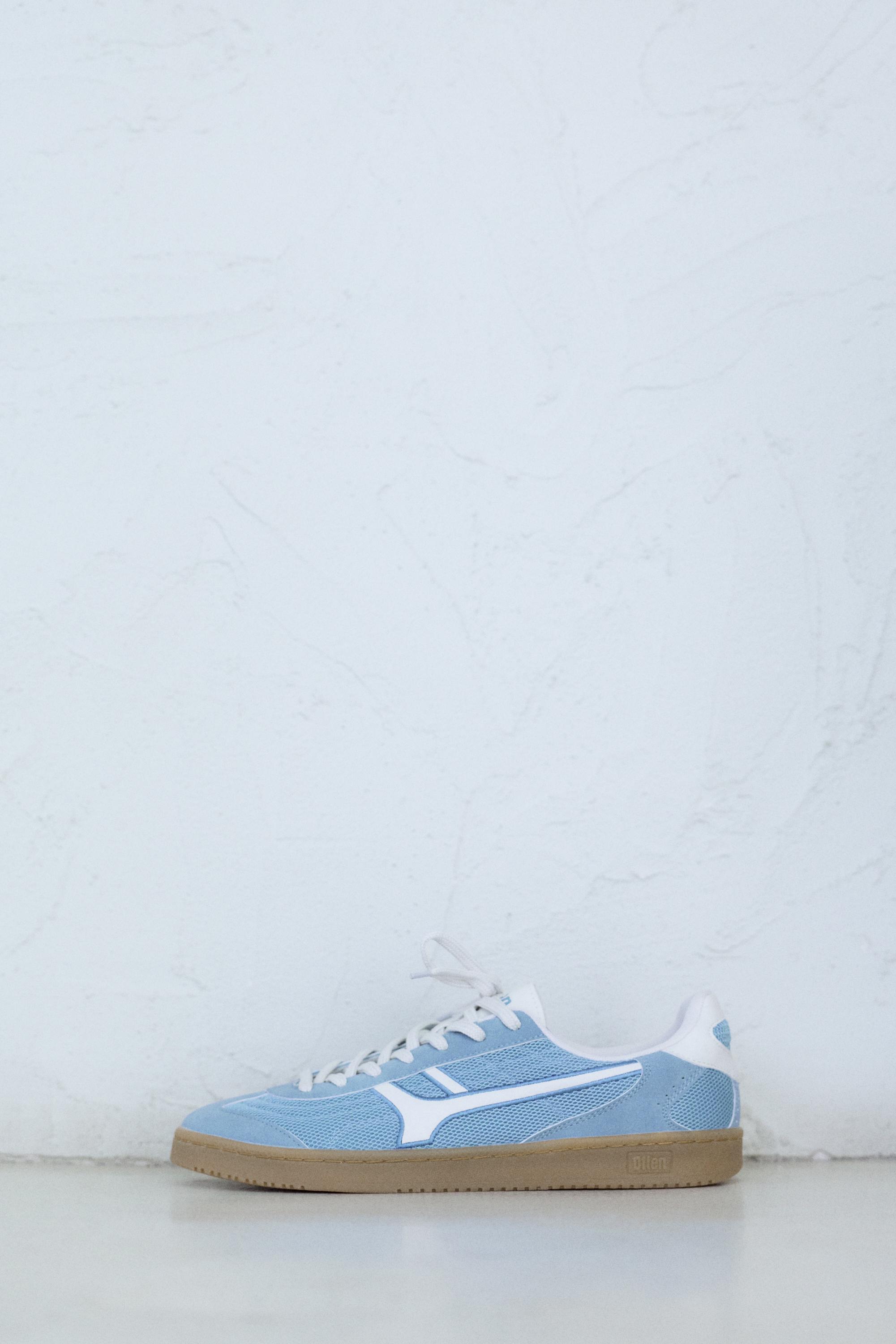 Retro textured trainers — Blue