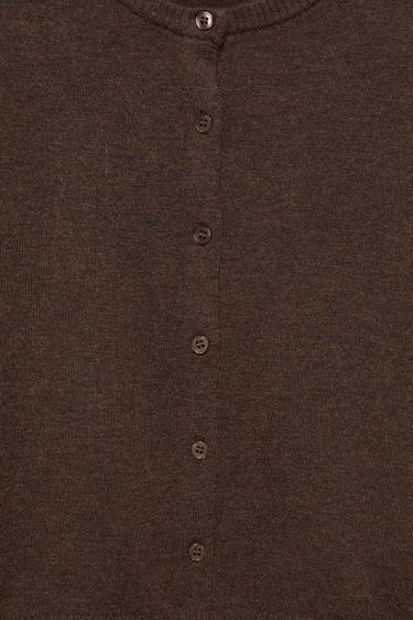 Basic cardigan — Brown 7