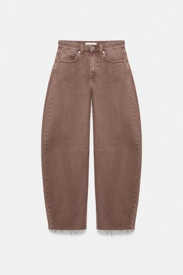 Balloon jeans — Brown 6
