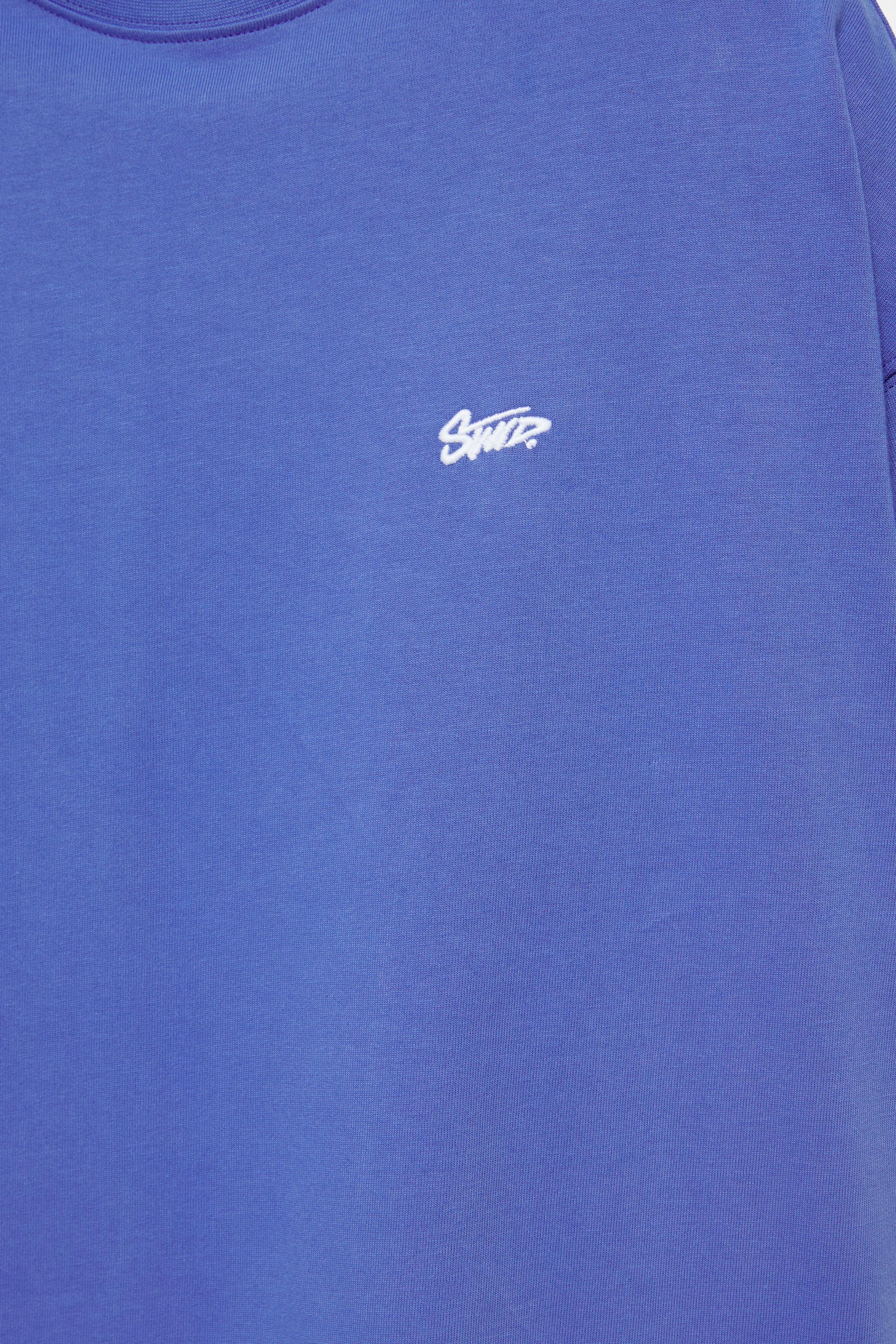 STWD logo boxy T-shirt — Blue
