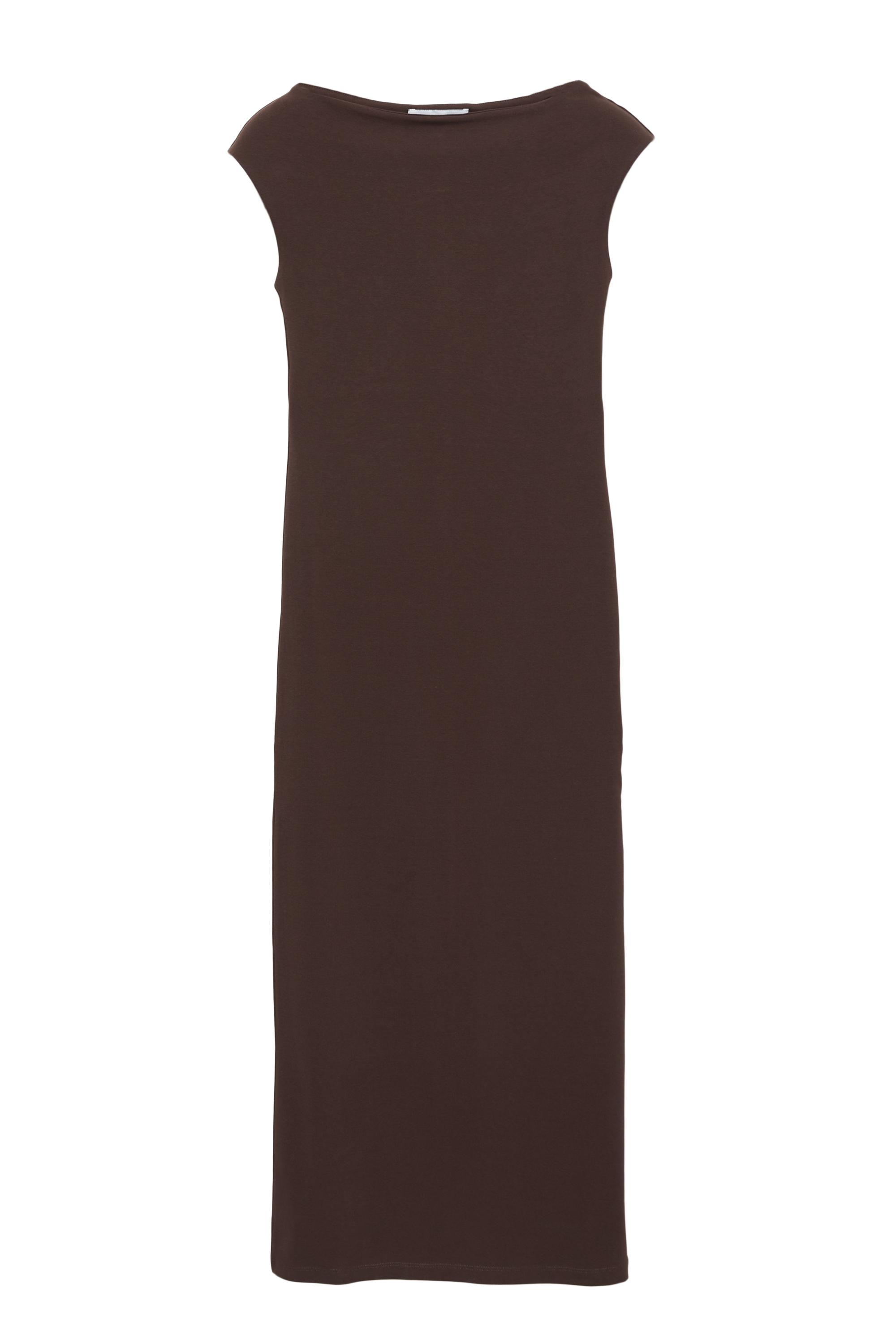 Kısa kollu midi elbise - Görsel 4