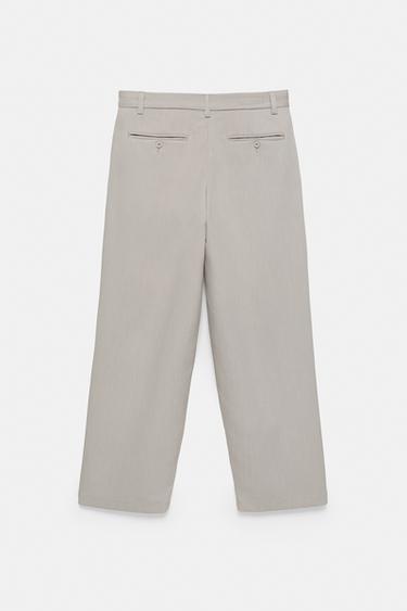Tailored darted trousers — Stone 8