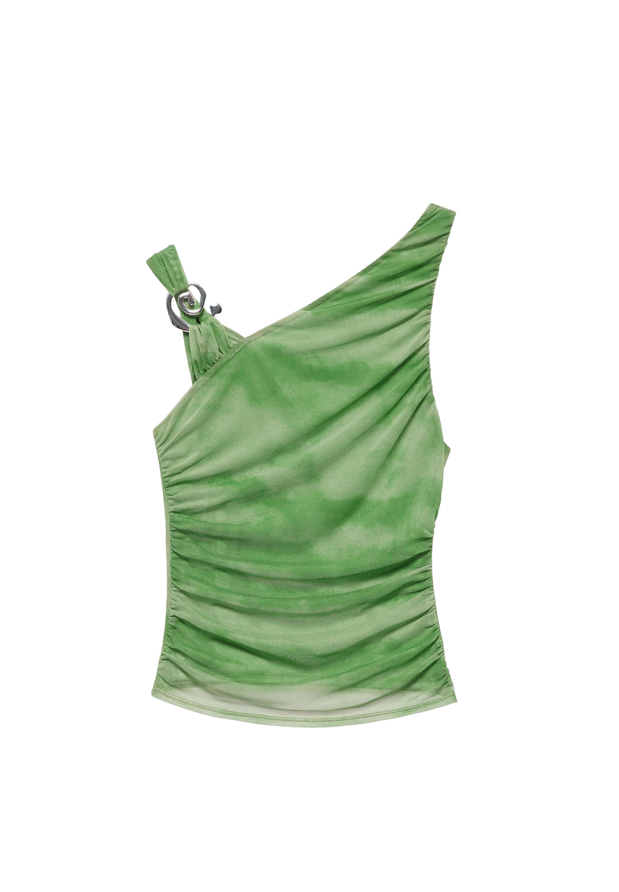 Draped asymmetric top
