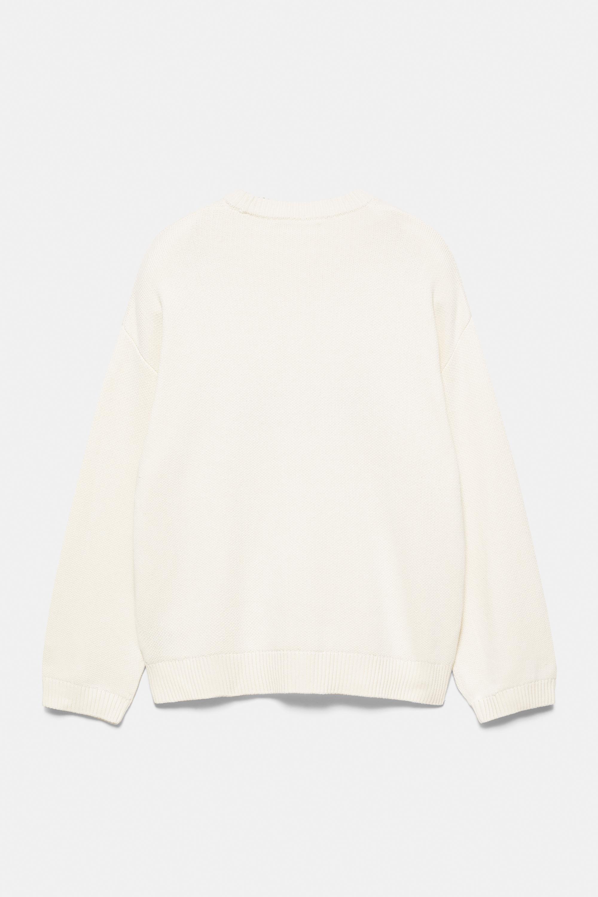 STWD graphic jumper — White