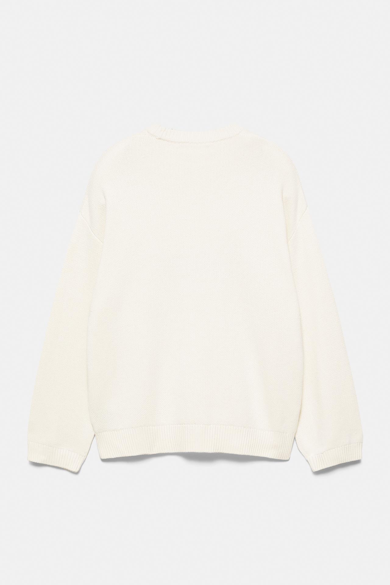 STWD graphic jumper — White