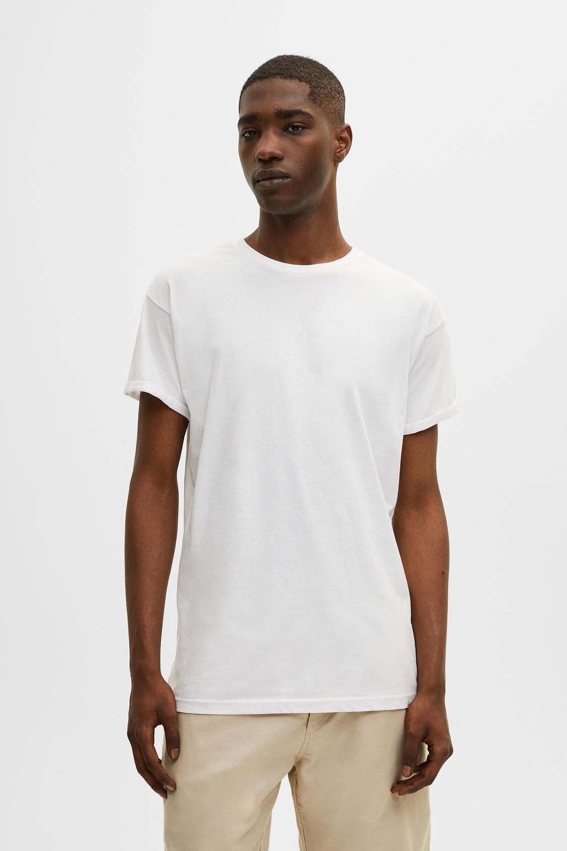 Camiseta Hombre Pull Pull And Bear Camiseta Hombreras Camiseta