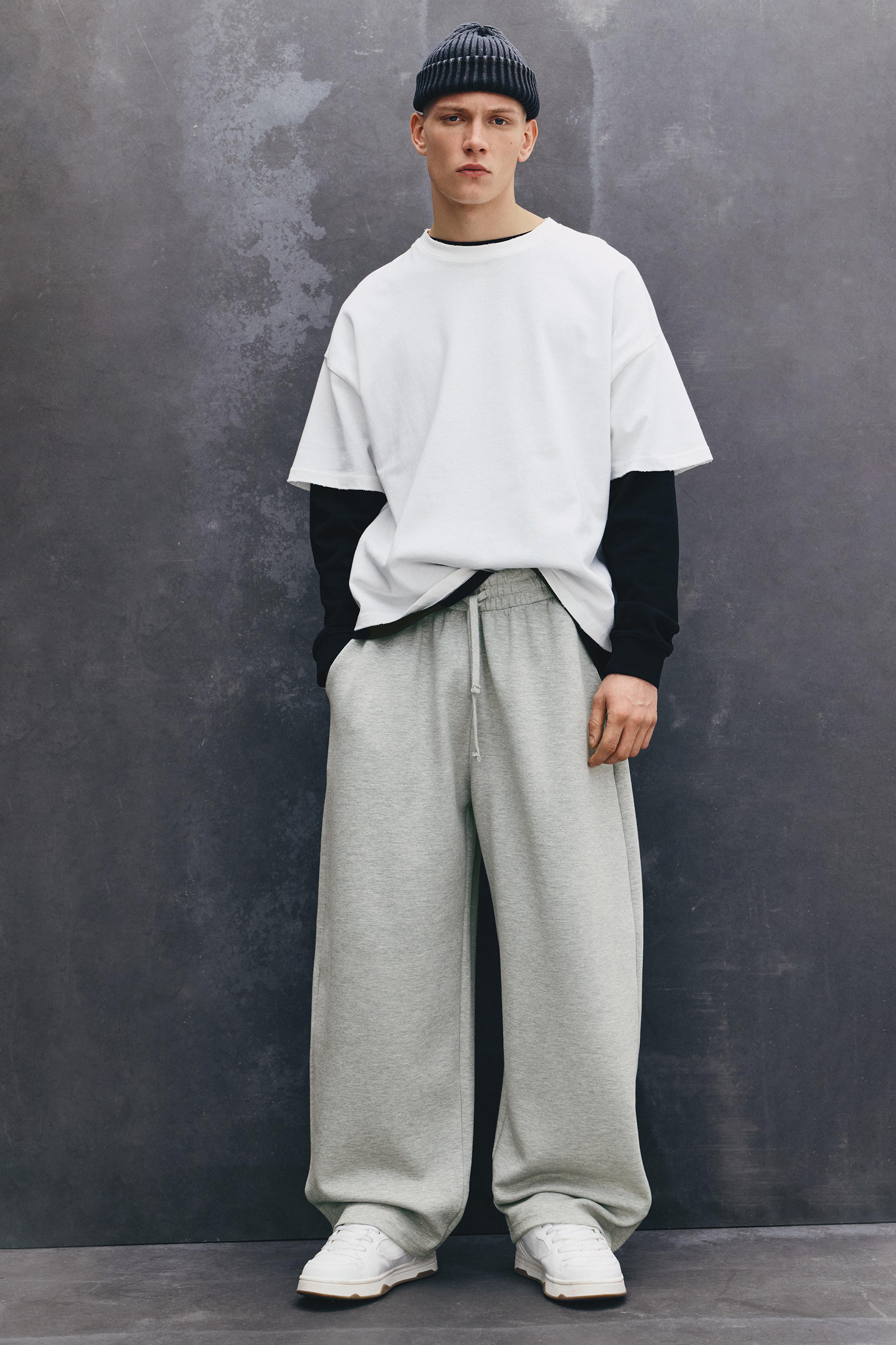 Pantaloni Tuta A Palloncino Interlock